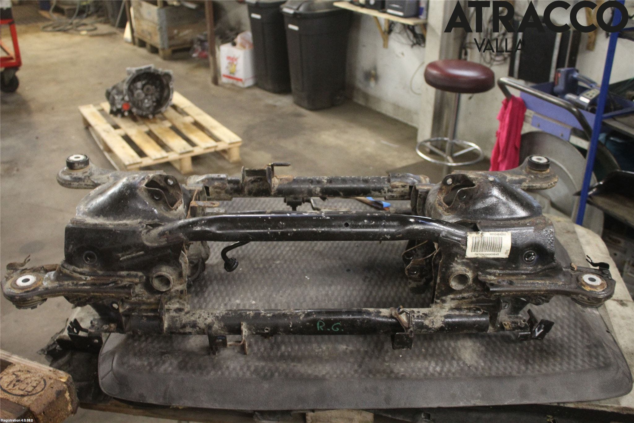 Peugeot 508 11-18 Bakaxelbalk