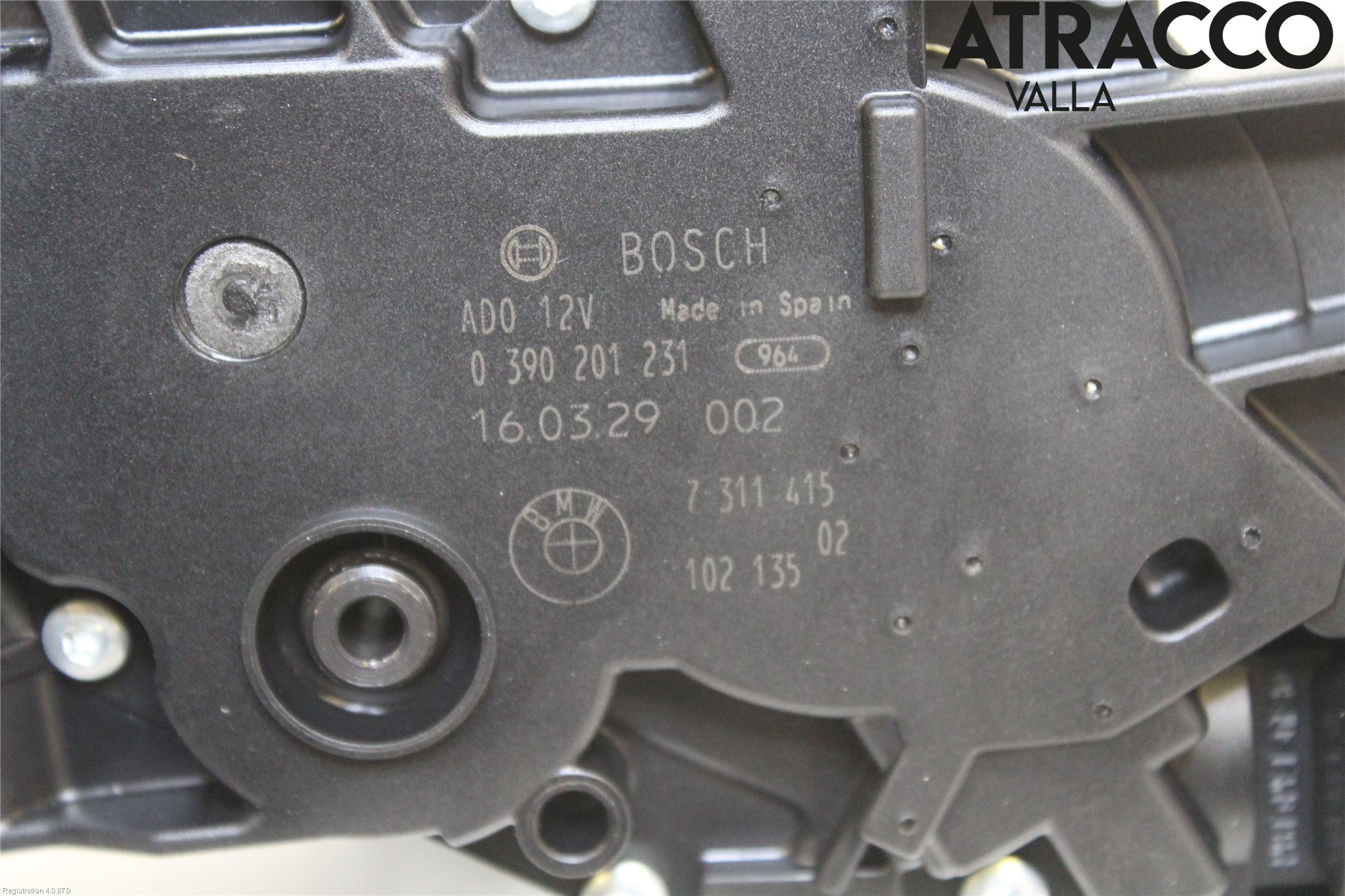 BMW 5 F10/F11/F18 09-17 Torkarmotor Baklucka