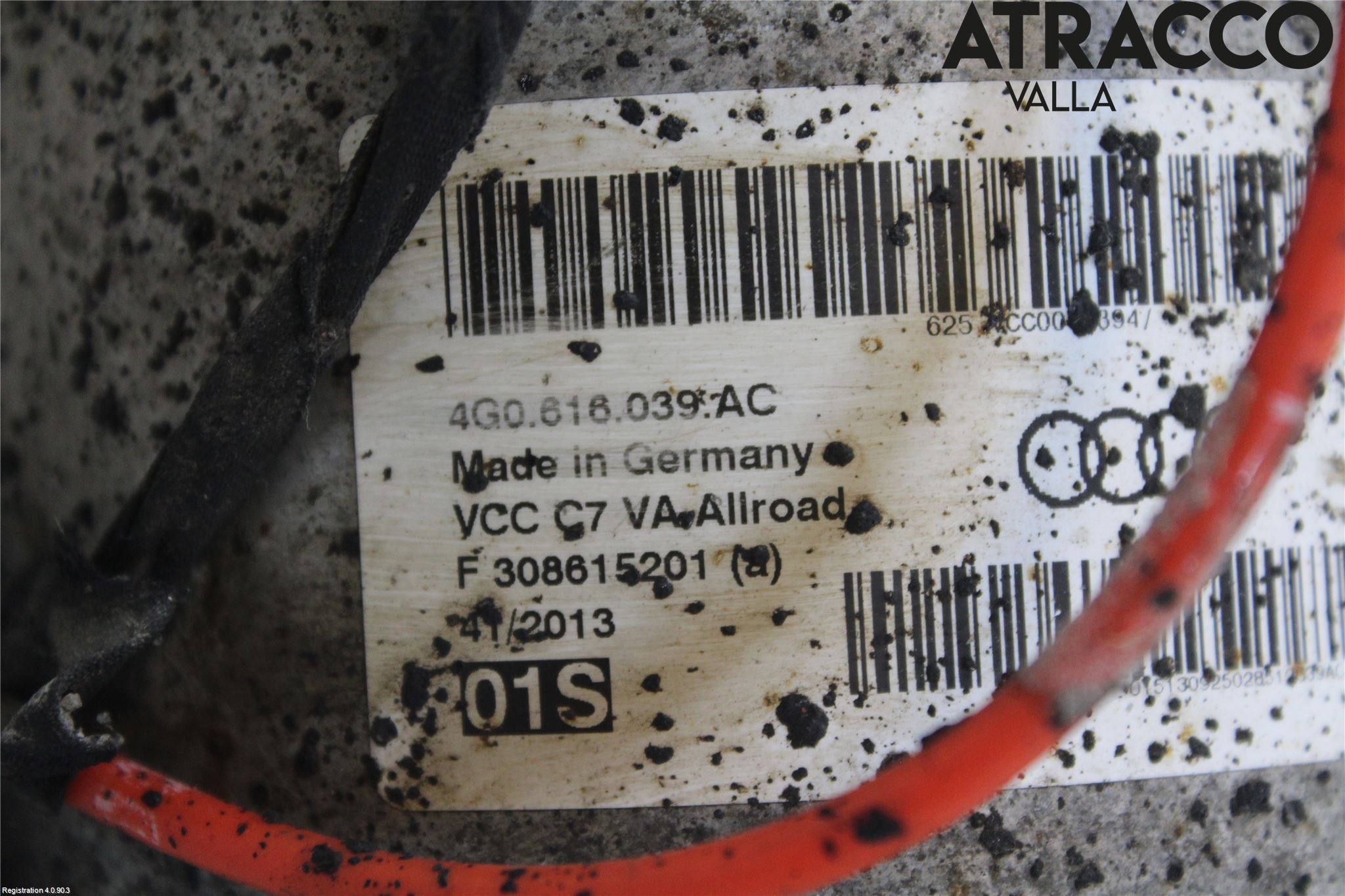 Audi A6 ALLROAD 12-18 Fjäderben Fram Vänster