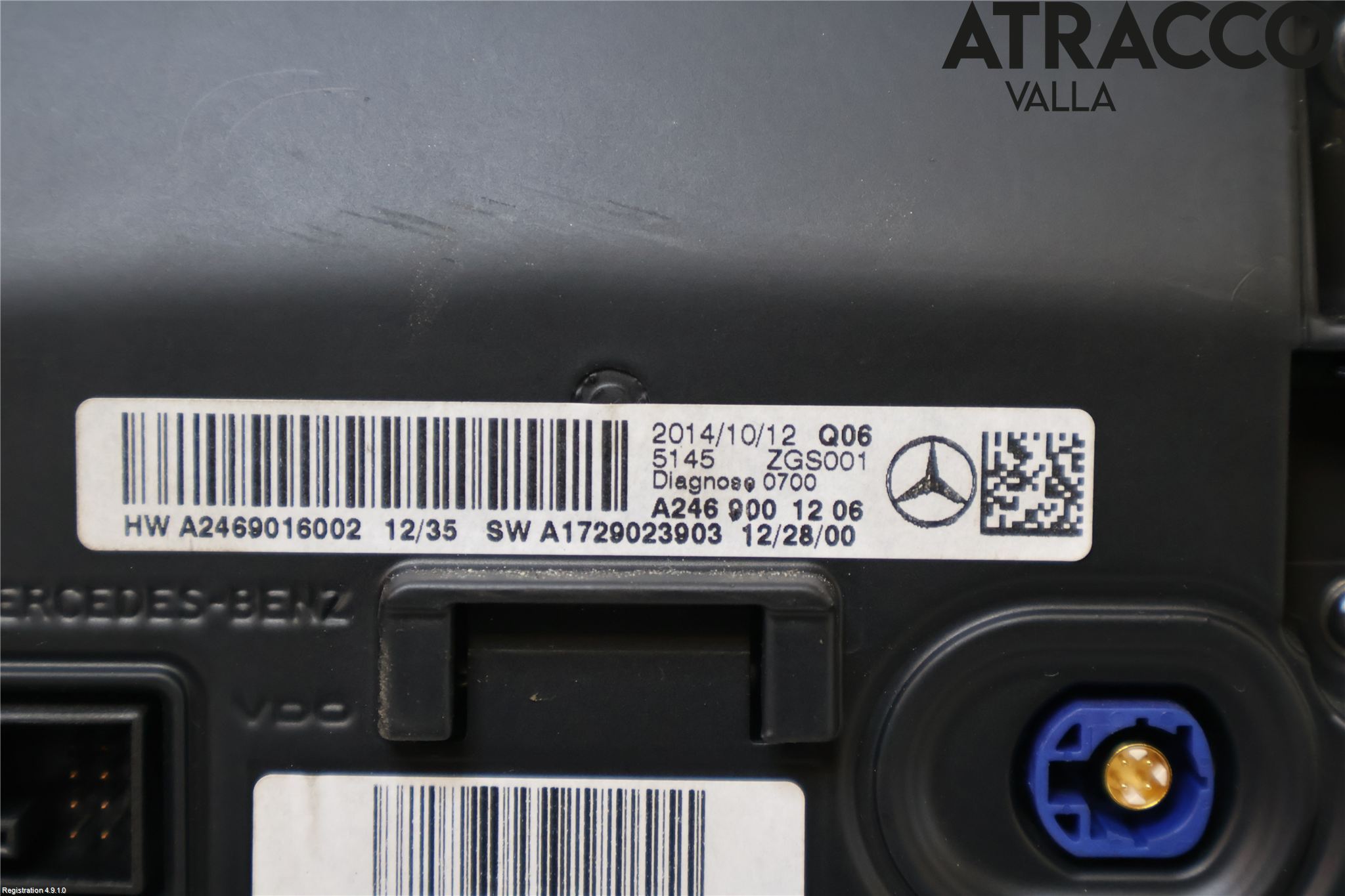 Mercedes-Benz MB CLA-KLASS (C117/X117) 13-19 Bildskärm
