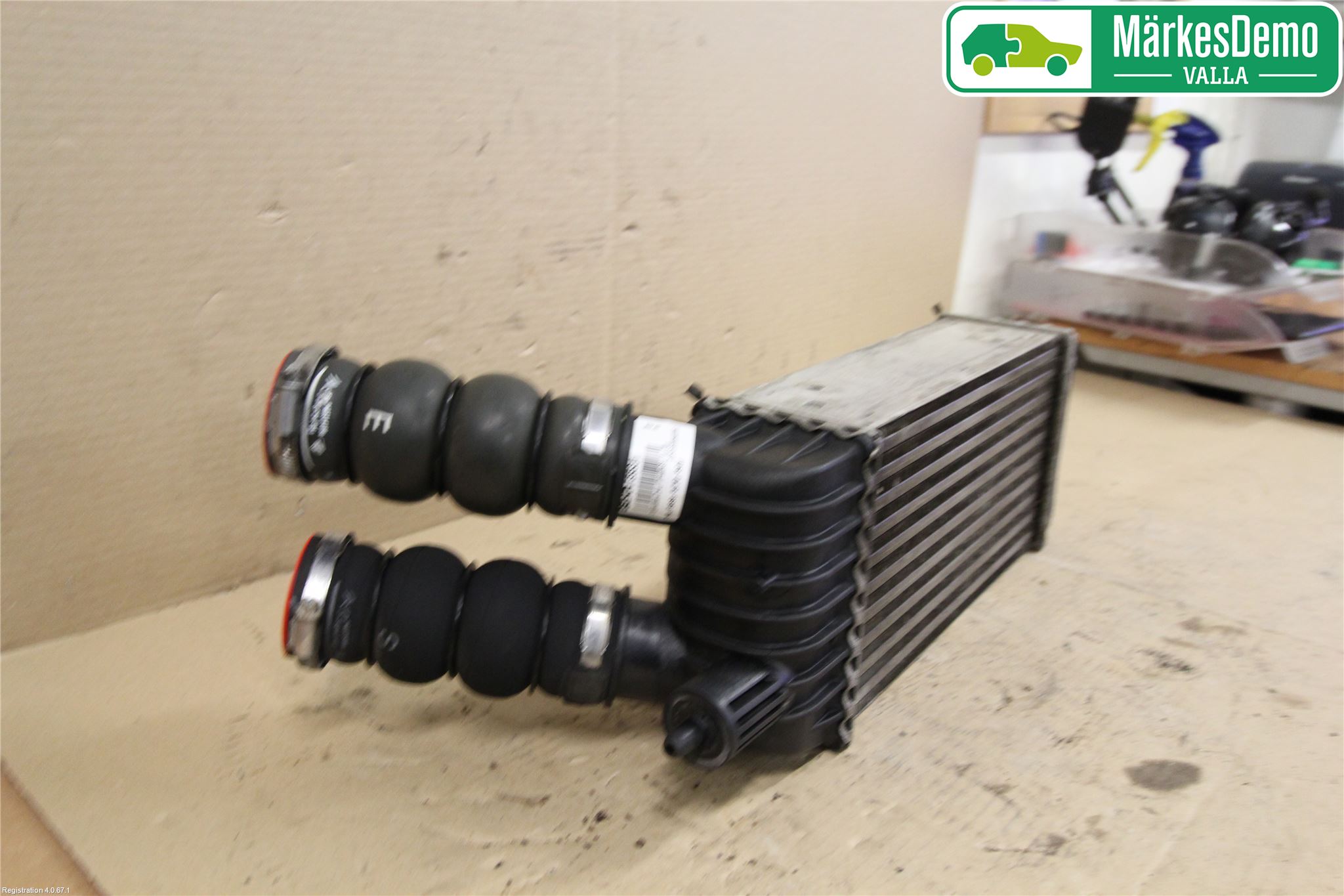 Peugeot EXPERT 07-14 Laddluft-Intercooler Kyl