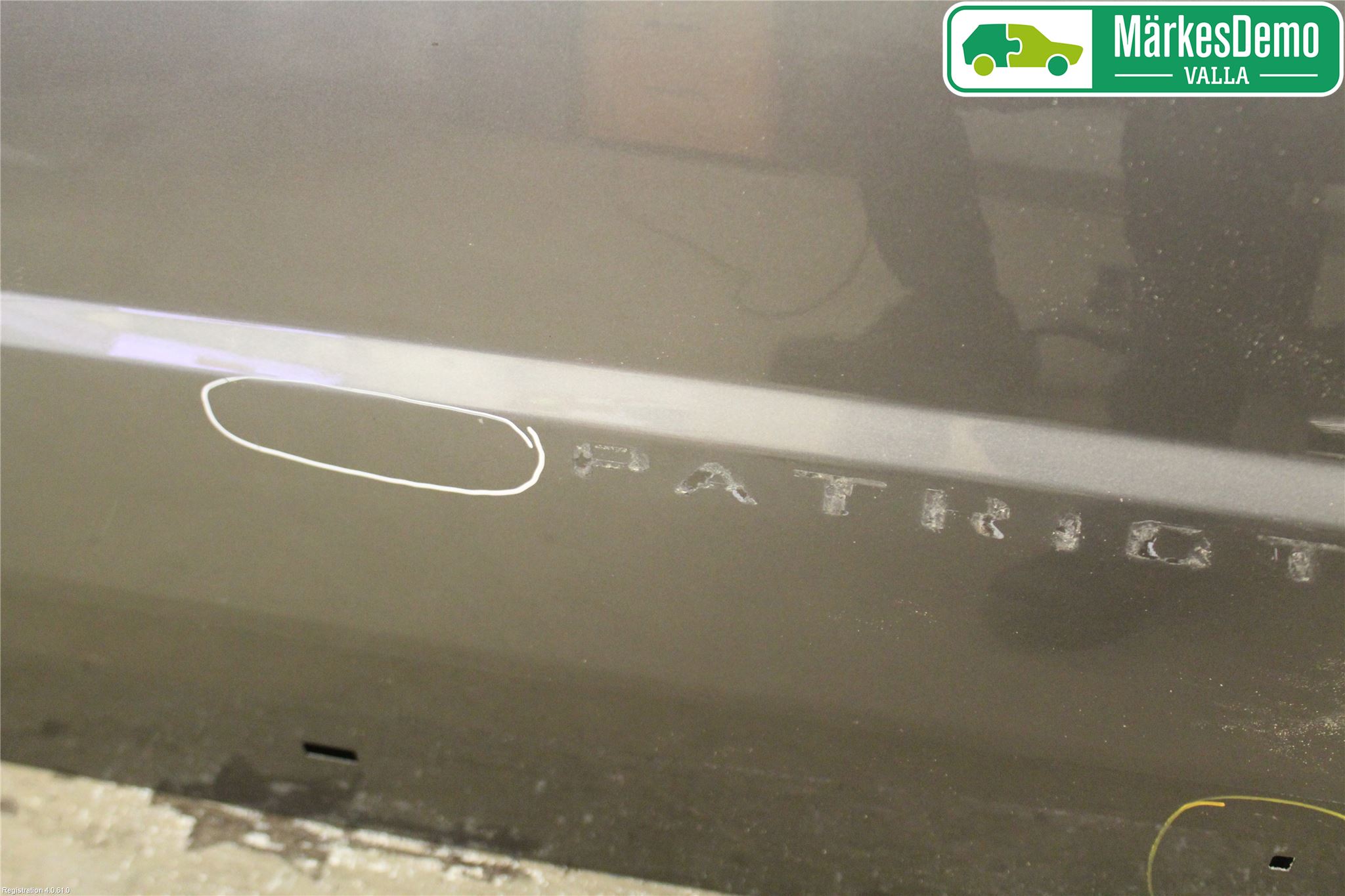 Jeep PATRIOT Dörr Fram Höger