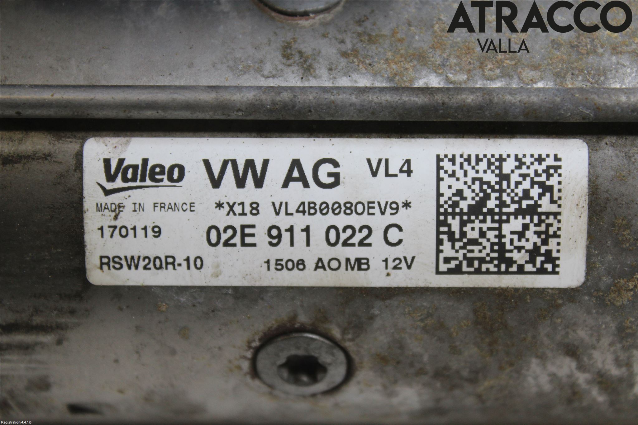Volkswagen VW PASSAT 15-19 Startmotor Diesel