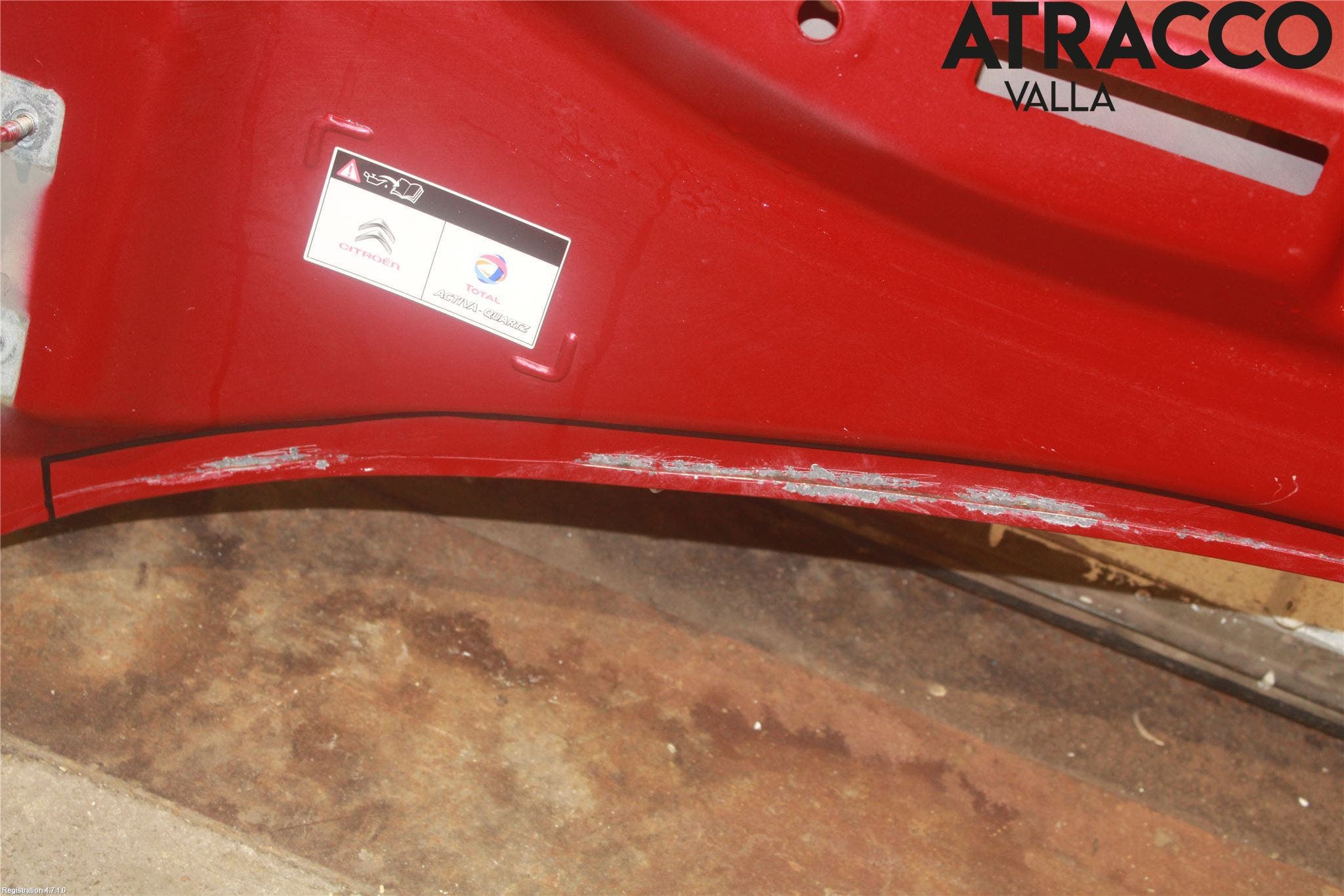 Citroen C3 10-17 Huv Fram