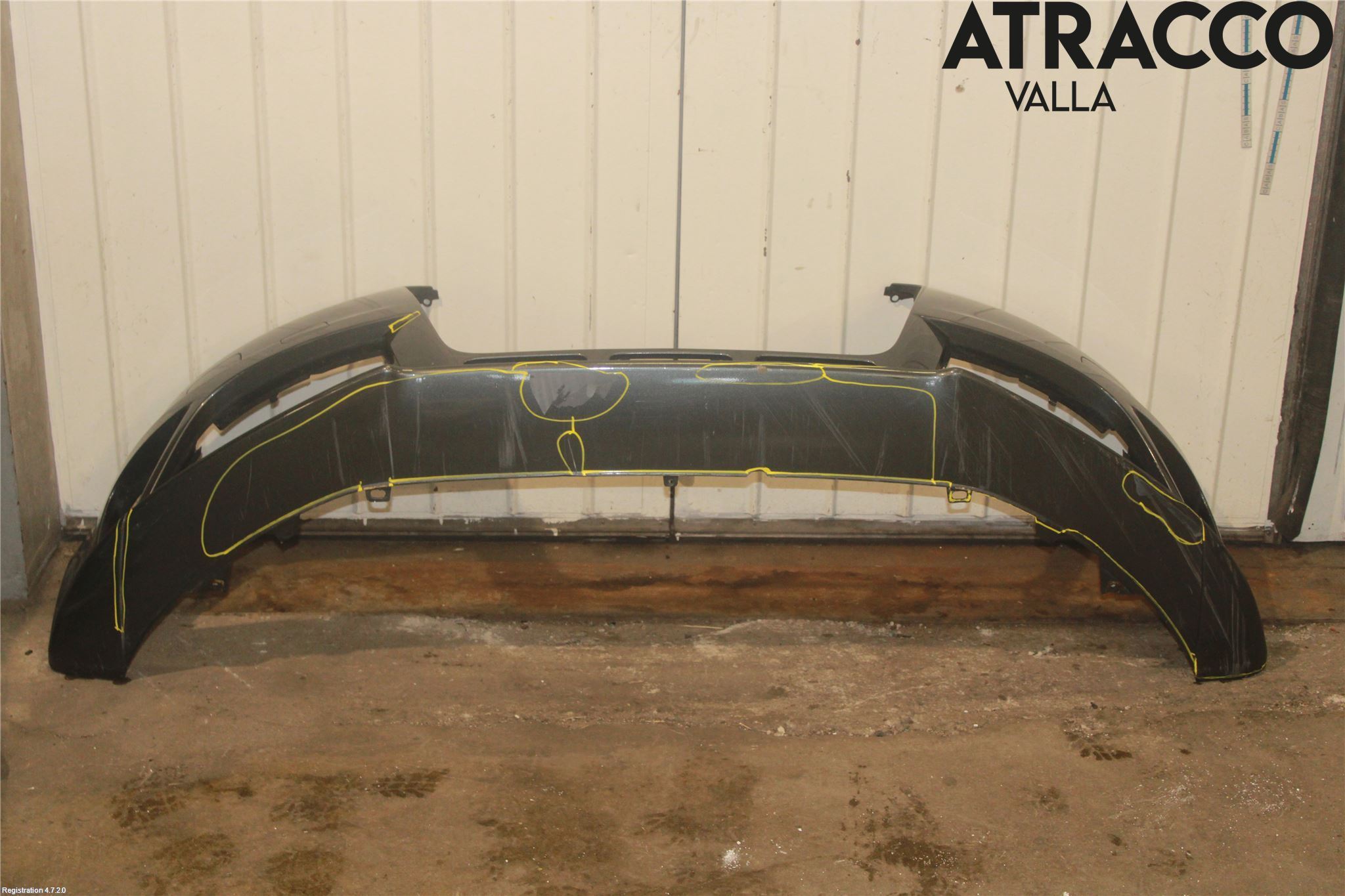 Audi A4 12-15 Stötfångarbeklädnad Fram