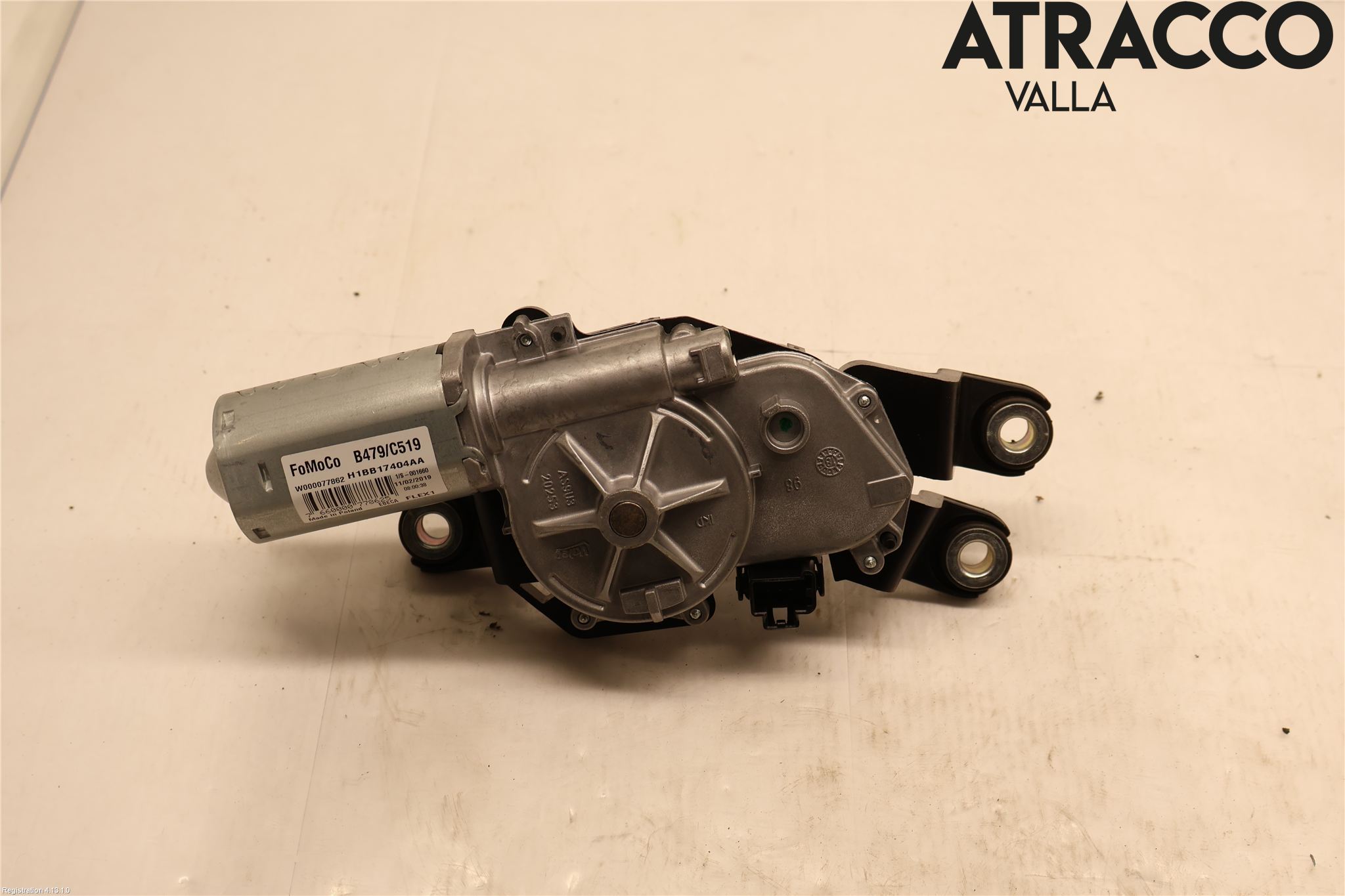 Ford FIESTA (VII) 18-23 Torkarmotor Baklucka