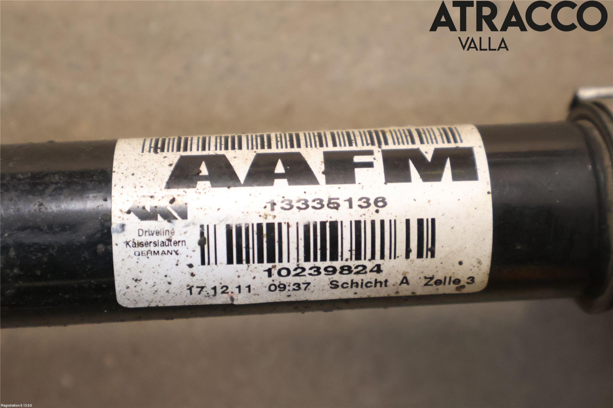 Opel ASTRA J 10-15 Drivaxel Fram Höger