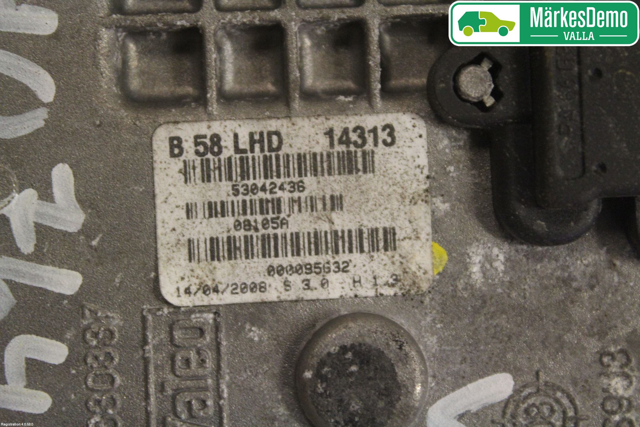 Citroen C4 PICASSO 06-13 Torkarmotor Vindruta