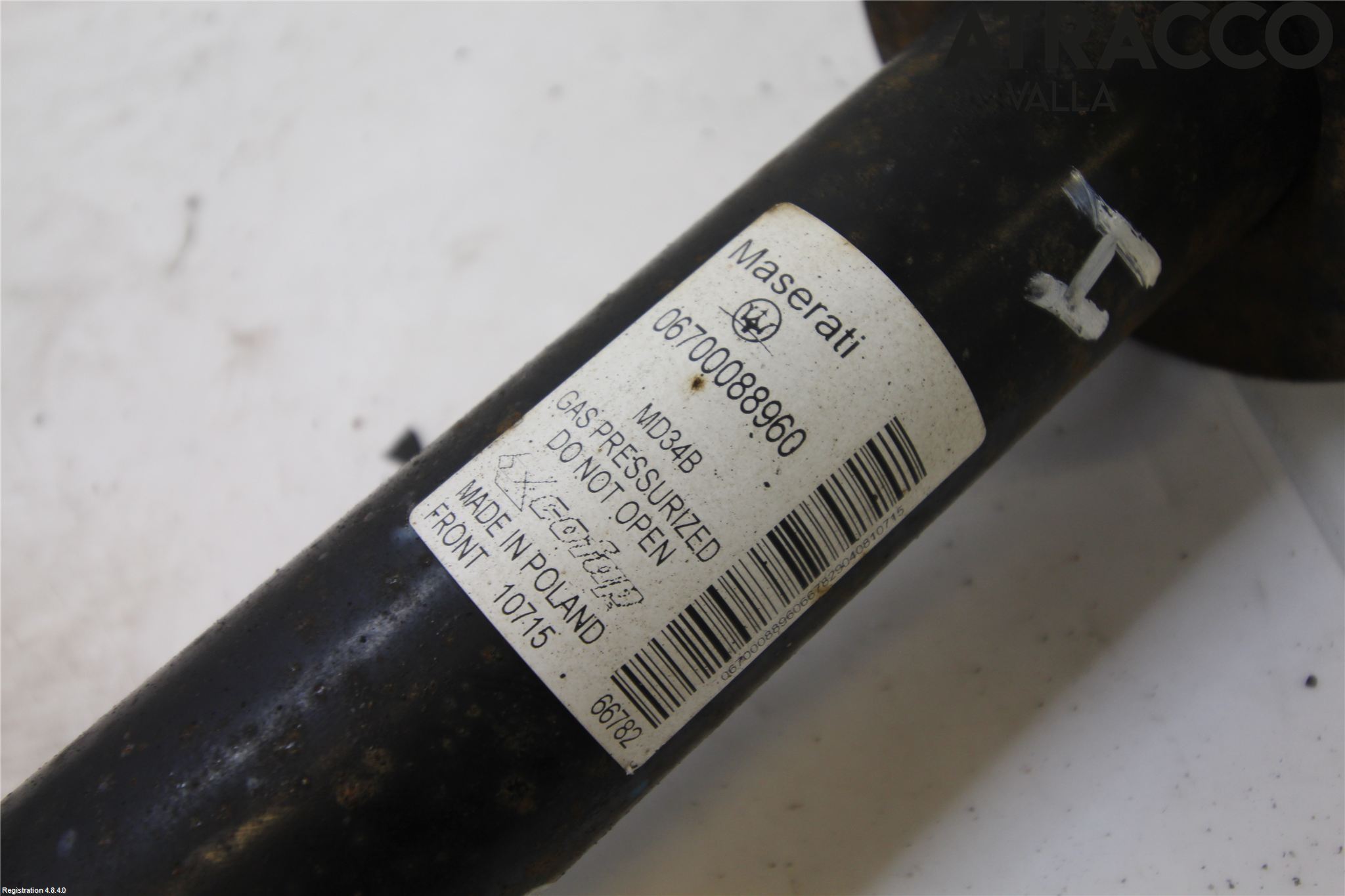 Maserati GHIBLI Fjäderben Fram Höger