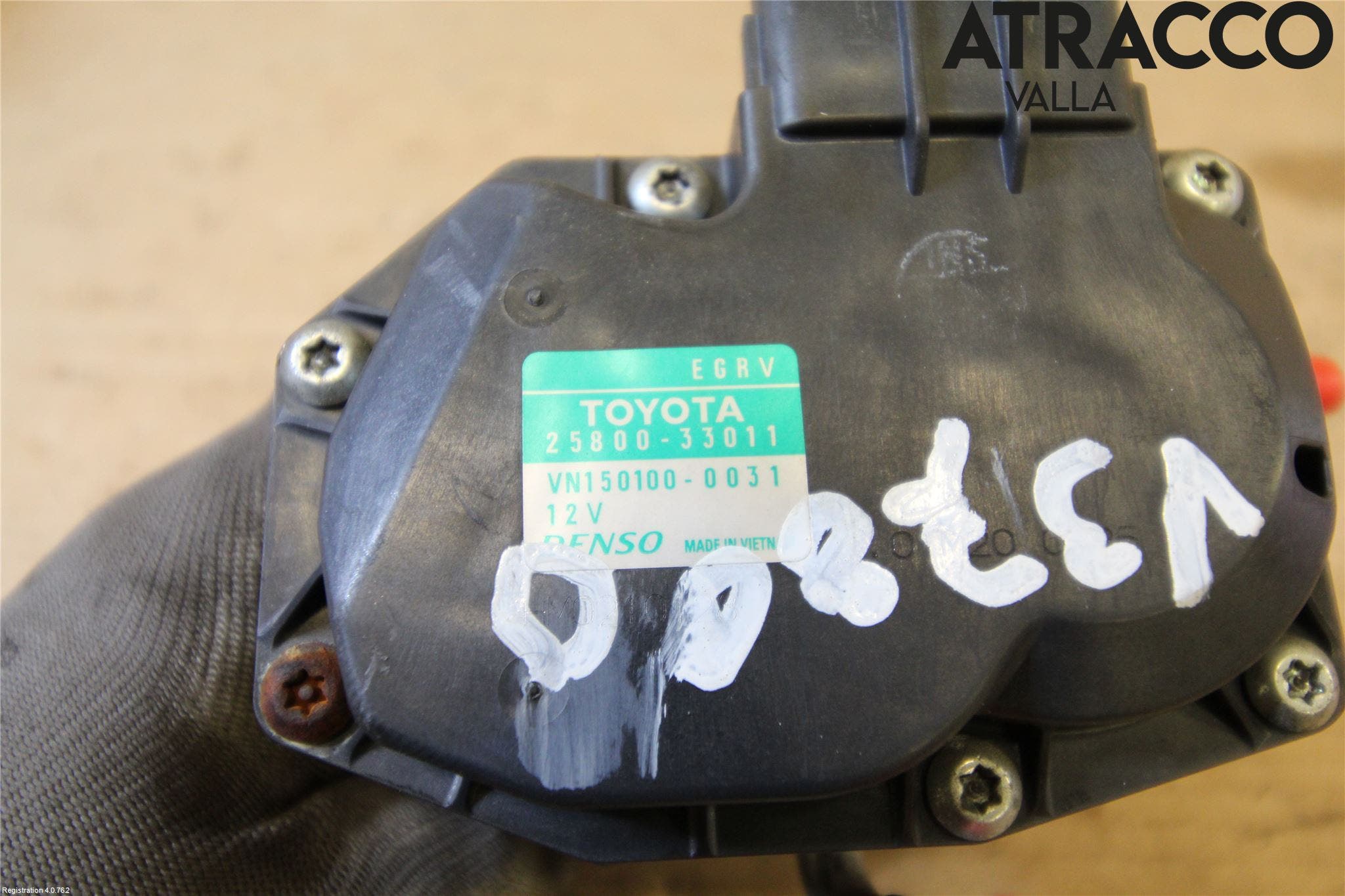 Toyota AURIS 10-12 Egr Ventil