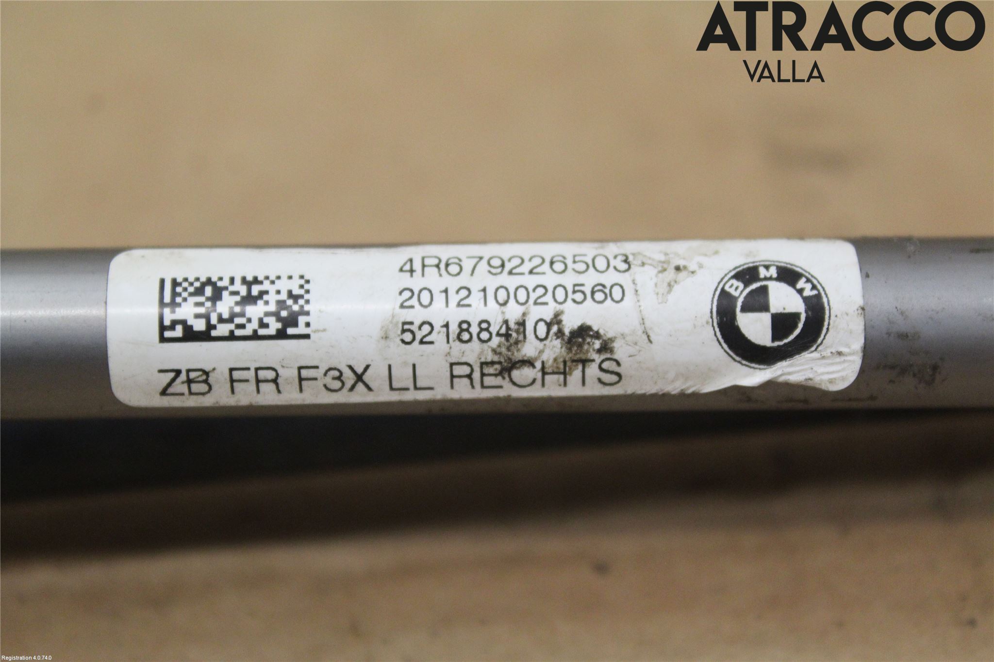 BMW 3 F30/F31/F80 12-19 Handbromswire