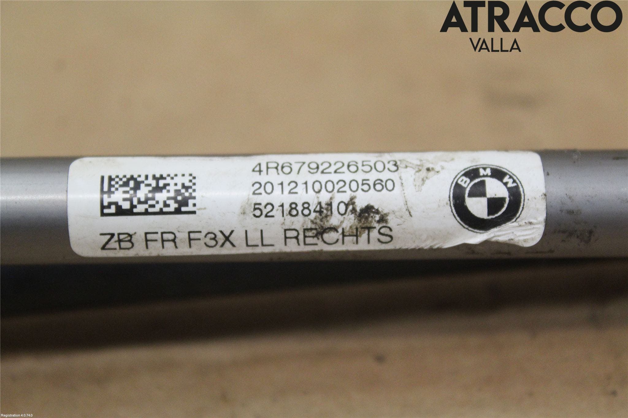 BMW 3 F30/F31/F80 12-19 Handbromswire