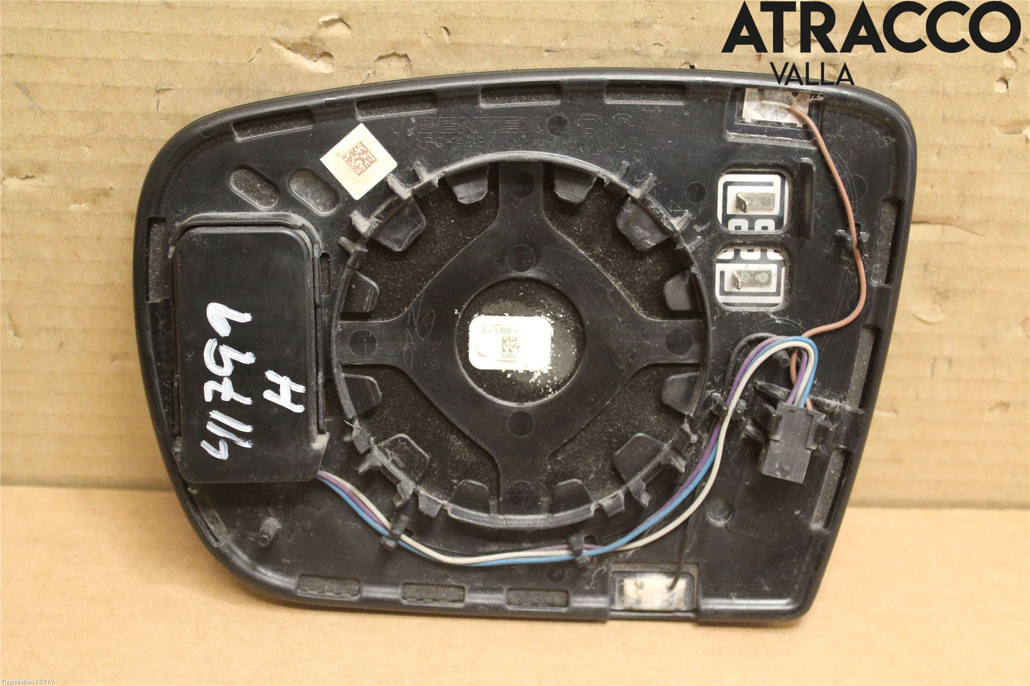 Lancia THEMA Spegelglas Hö