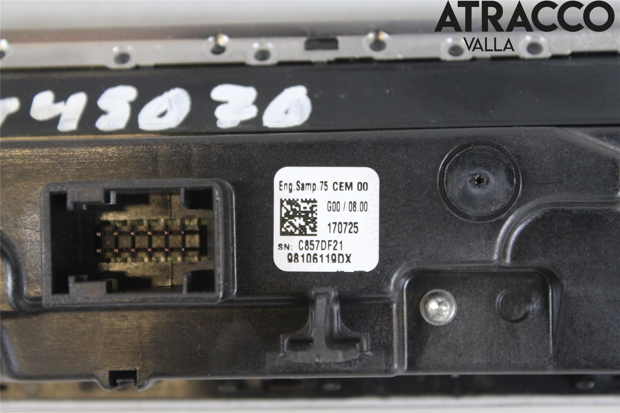 Peugeot 3008 17-24 Strömställare Multifunktion