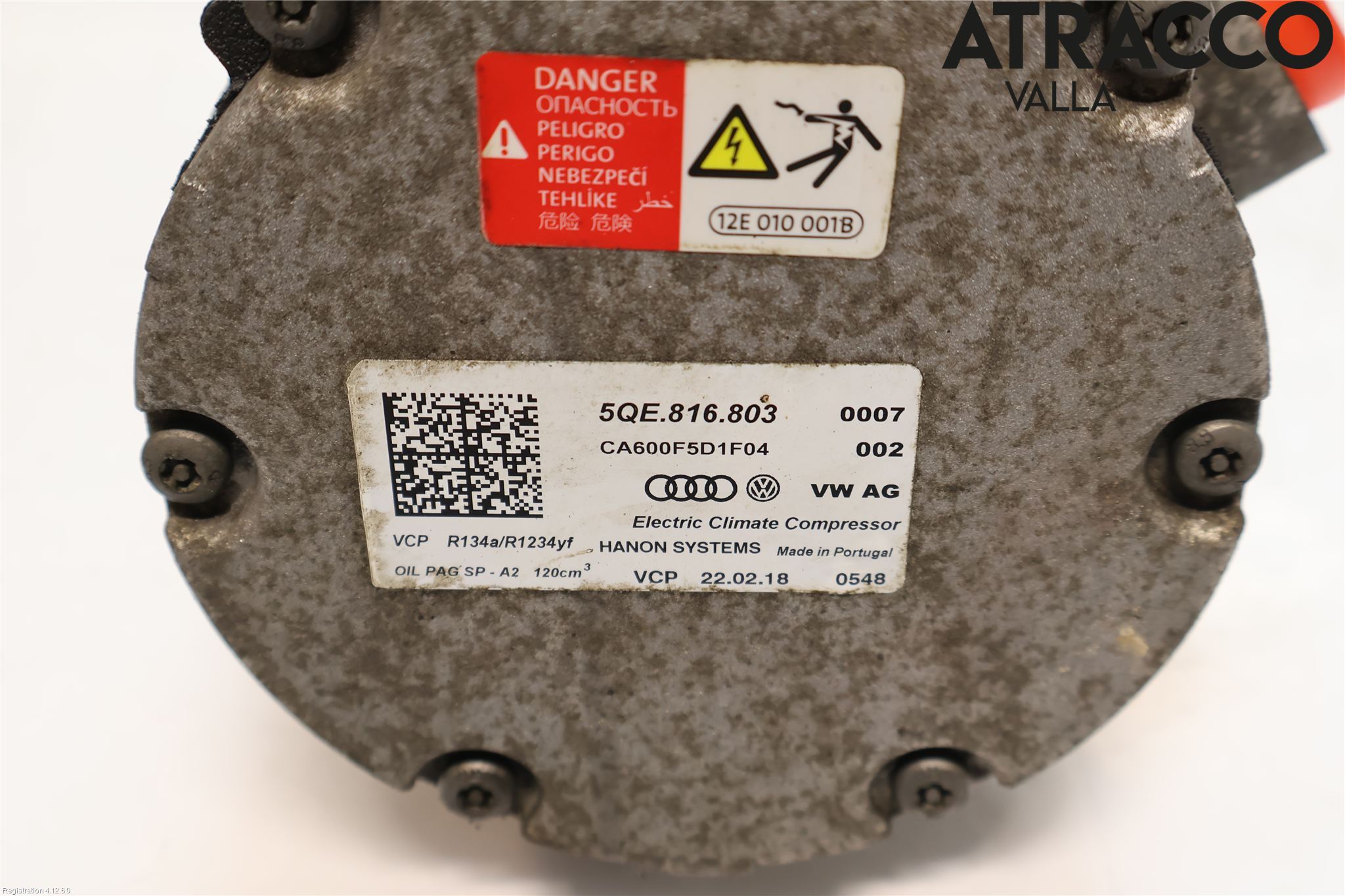 Volkswagen VW PASSAT 15-19 Ac Kompressor