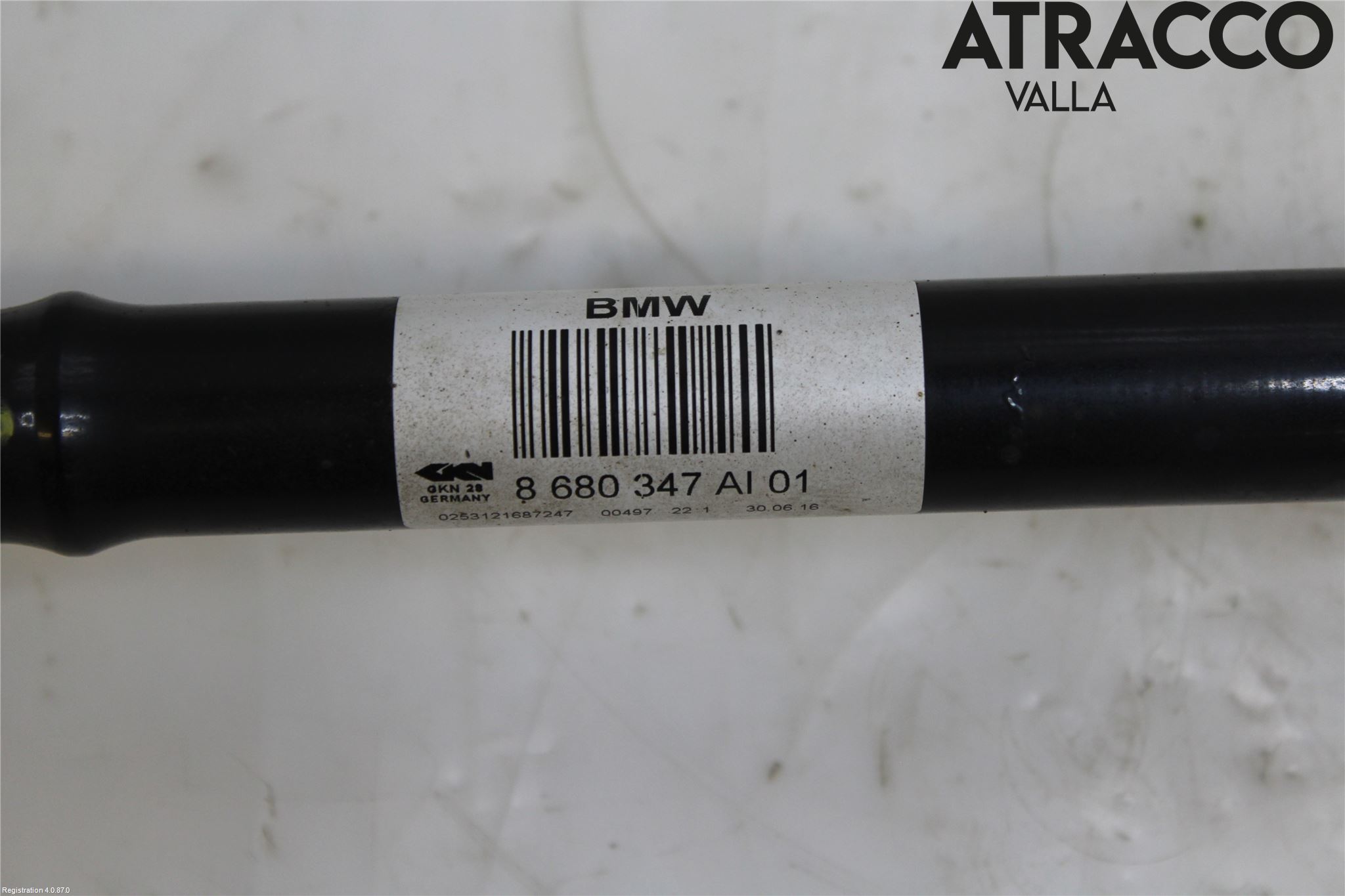 BMW 4 F36 Gran Coupé 14-20 Drivaxel Bak Vänster