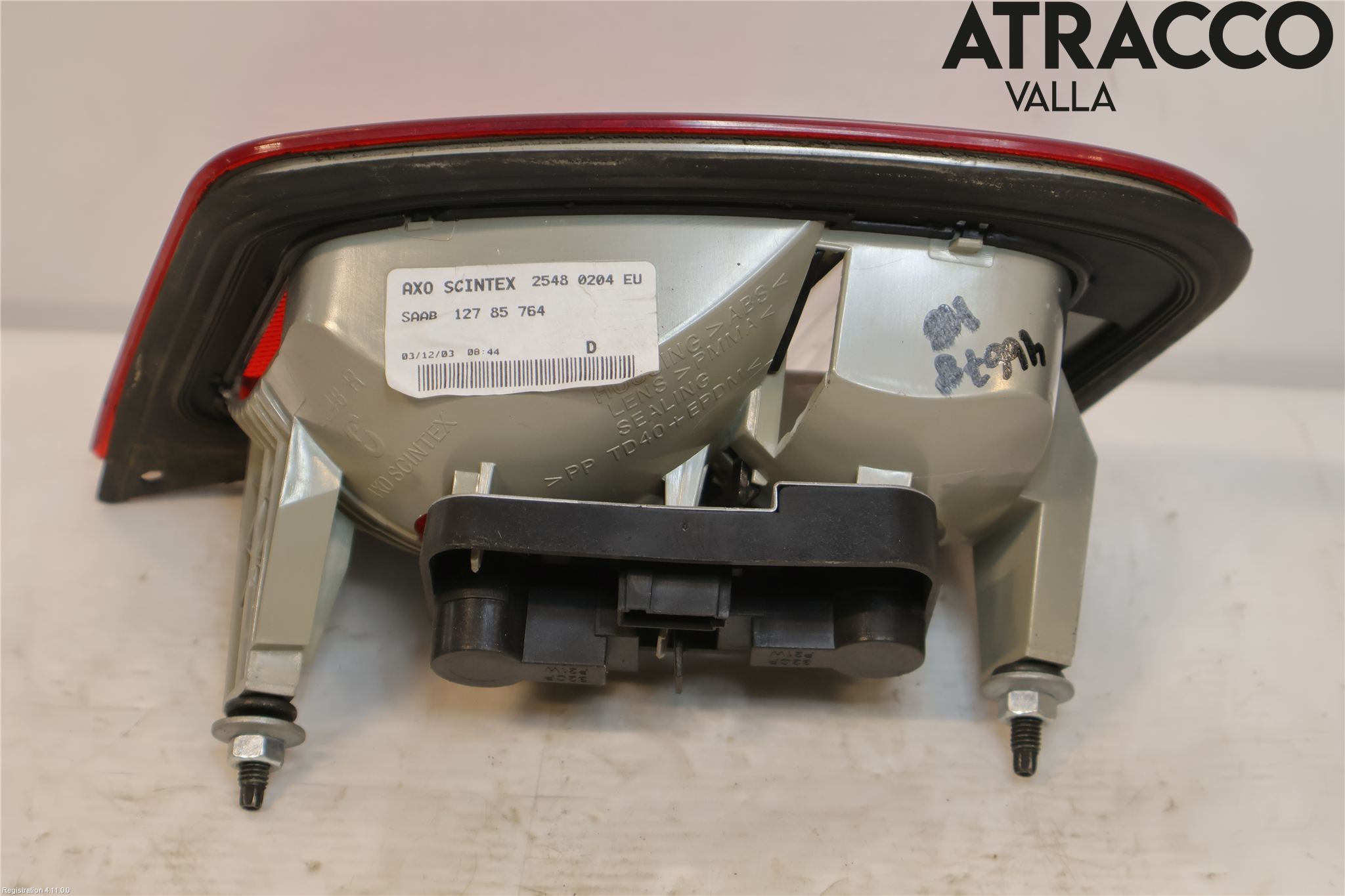 Saab 9-3 VER 2 Bakljus Lucka Hö