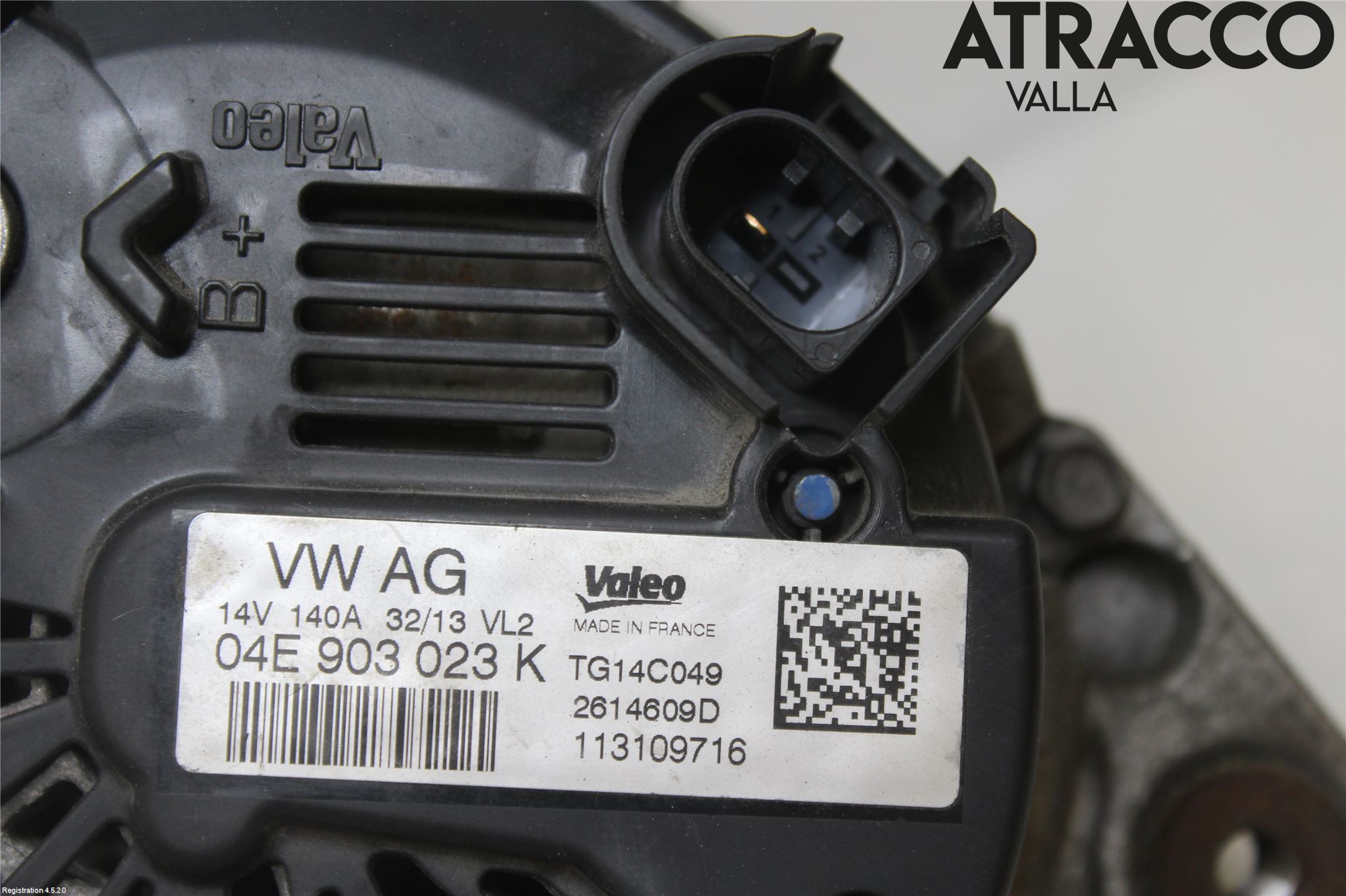 Audi A3/S3 05-13 Generator