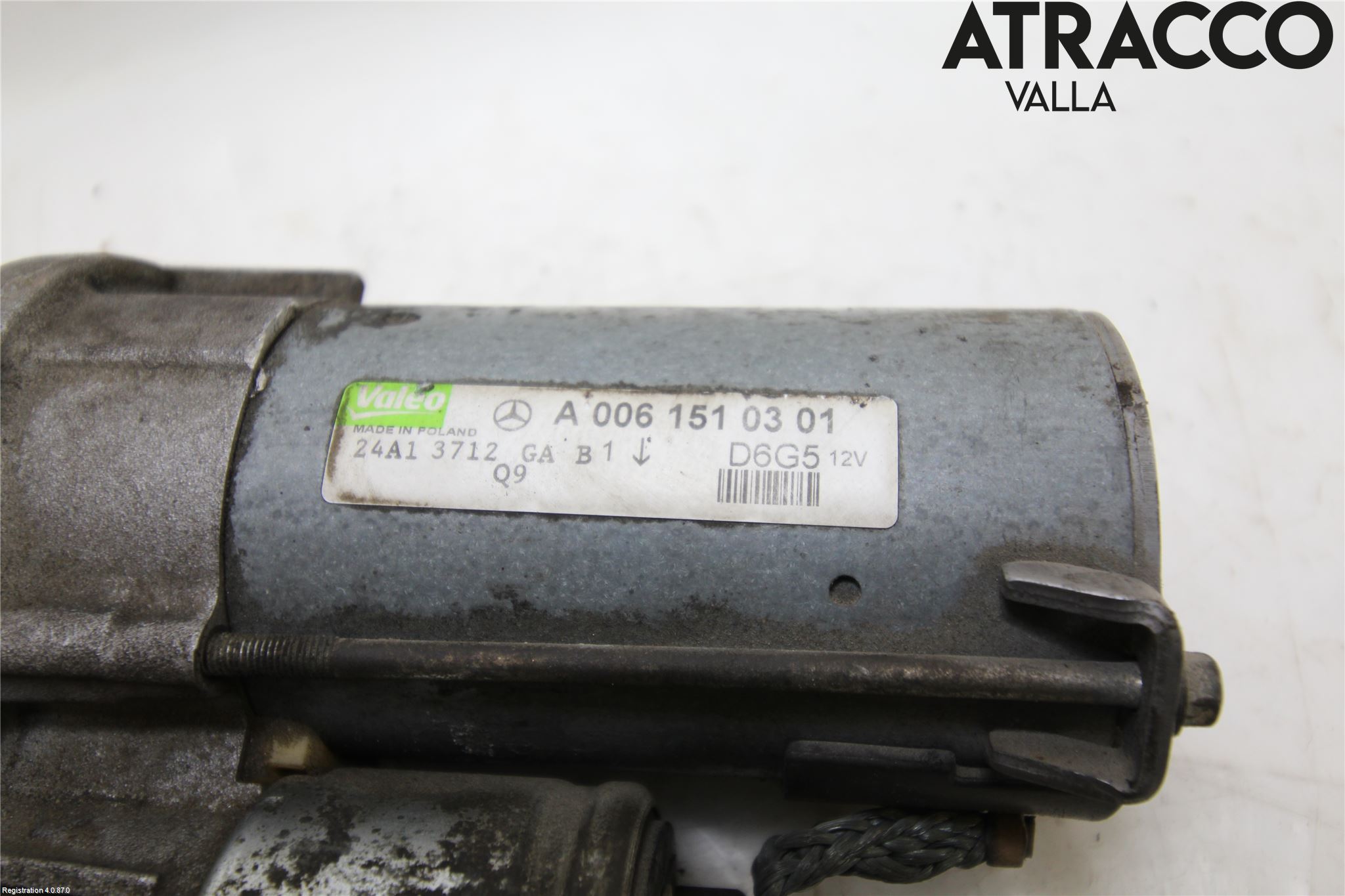 Mercedes-Benz MB A-KLASS (W168) 98-04 Startmotor