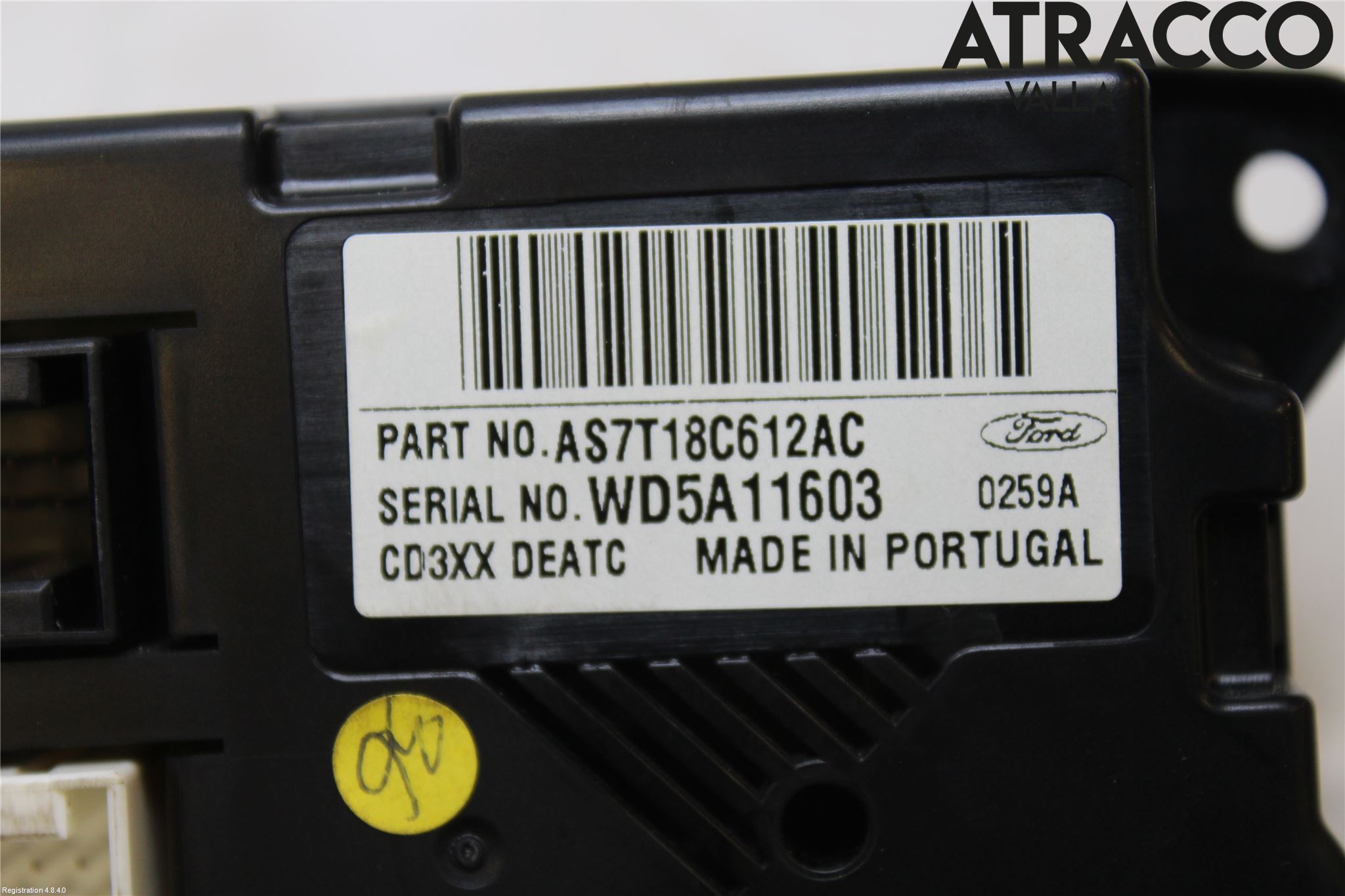 Ford S-MAX 06-15 Ac Styrenhet Ac Manöveren