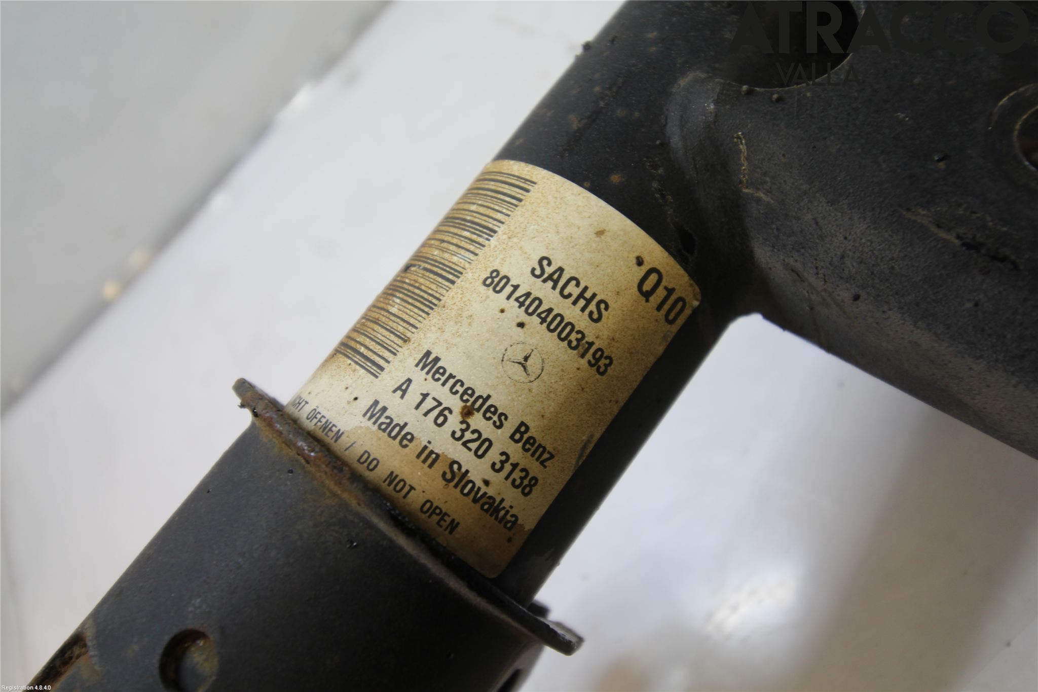 Mercedes-Benz MB A-KLASS (W176) 13-18 Fjäderben Fram Vänster