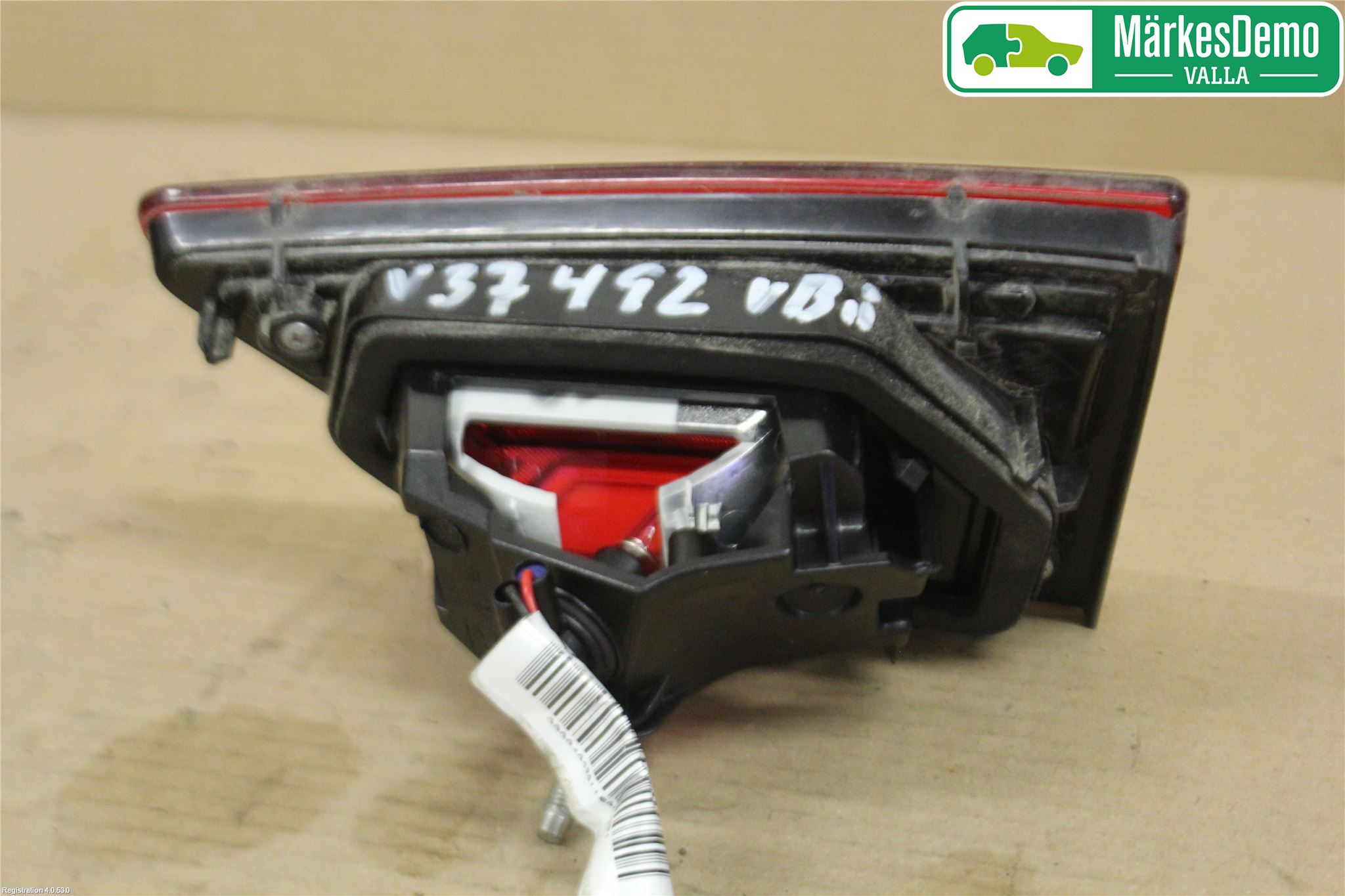 Renault CLIO IV 12-16 Bakljus Lucka Vä