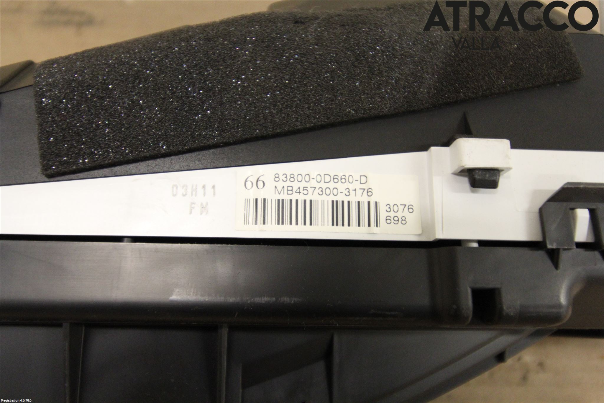 Toyota YARIS XP90 06-11 Instrument Komb
