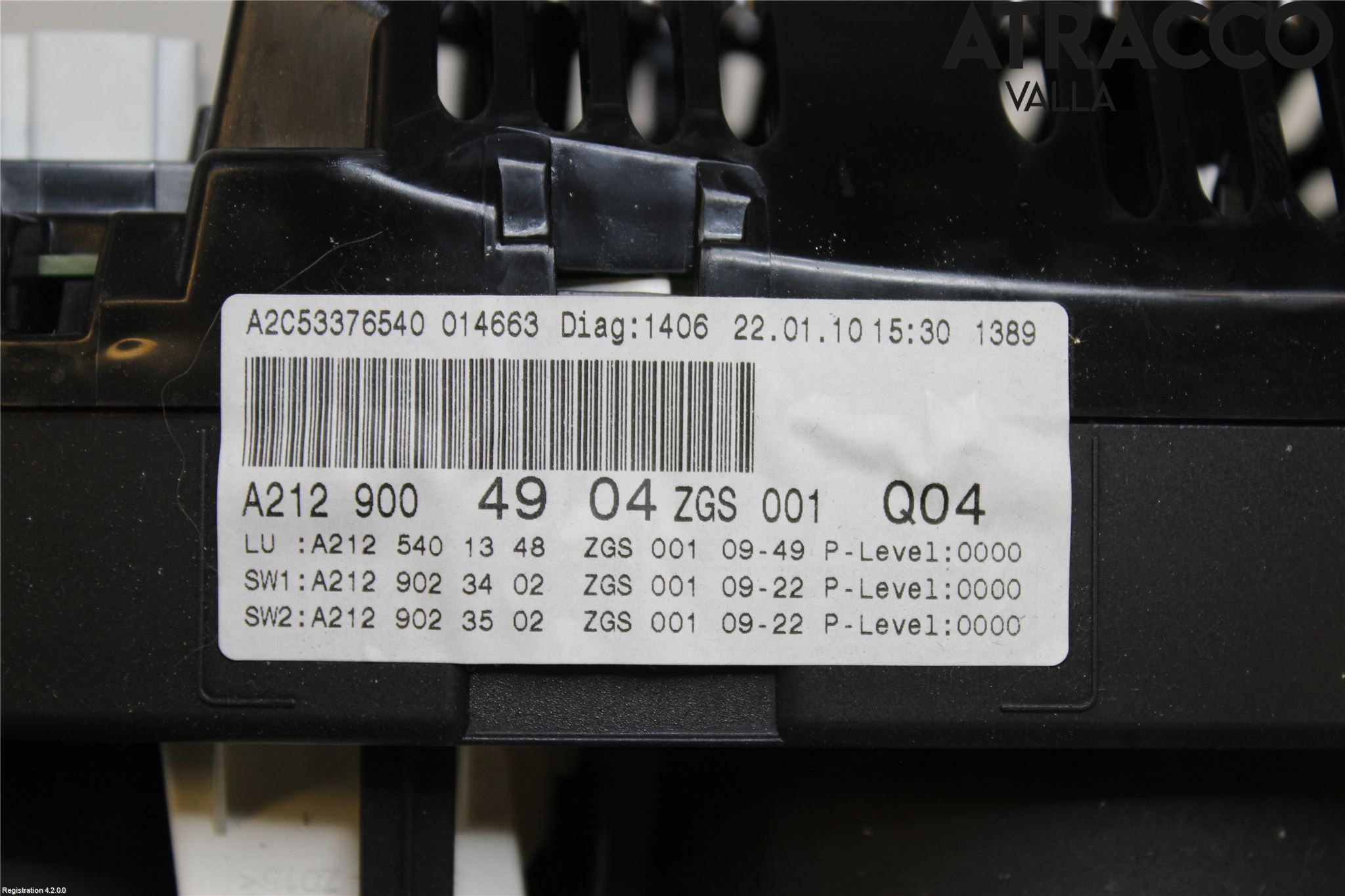 Mercedes-Benz MB E-KLASS (W212) 09-16 Instrument Komb