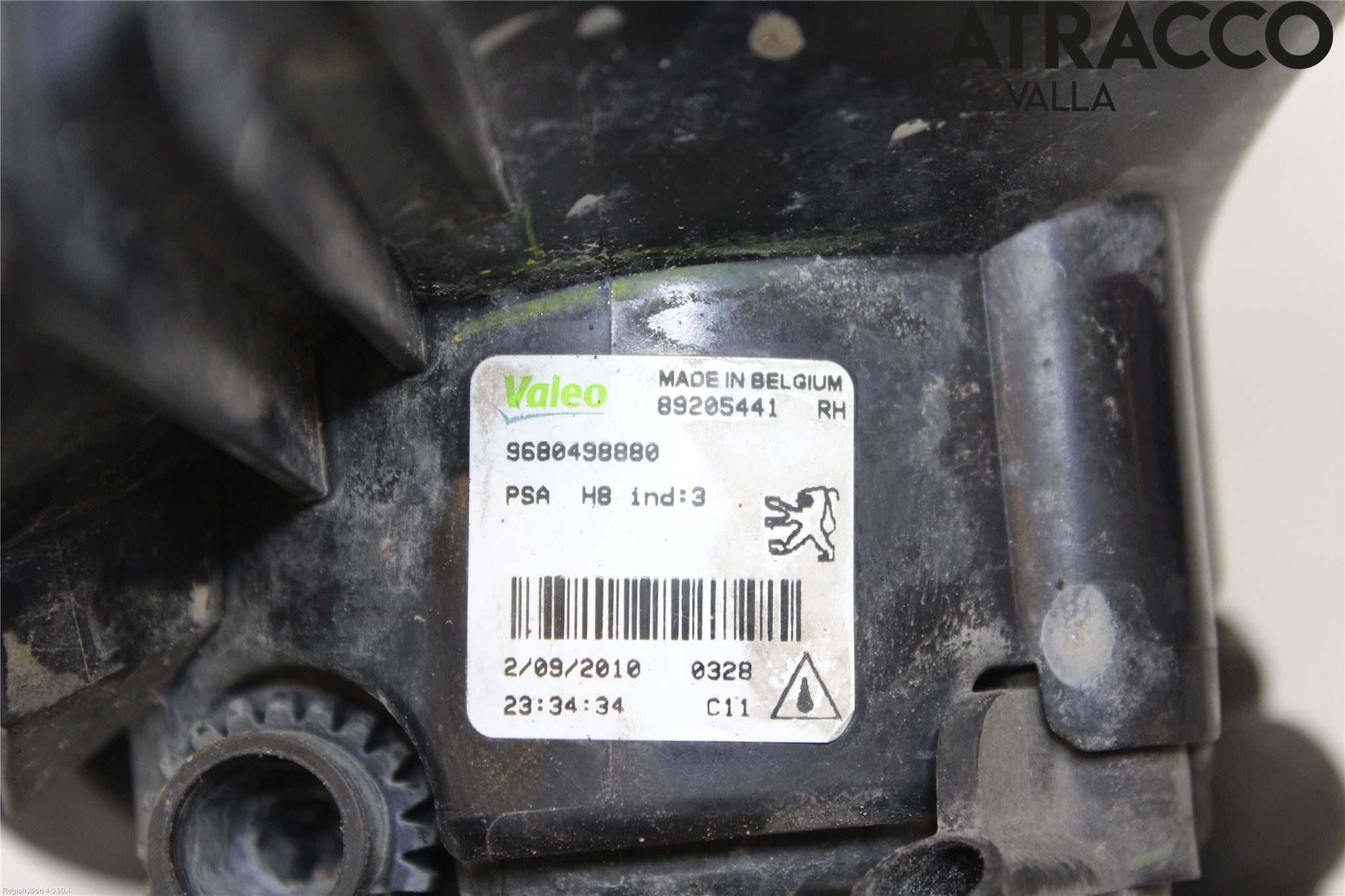 Peugeot 308 08-13 Dimljus-Varselljus Fram