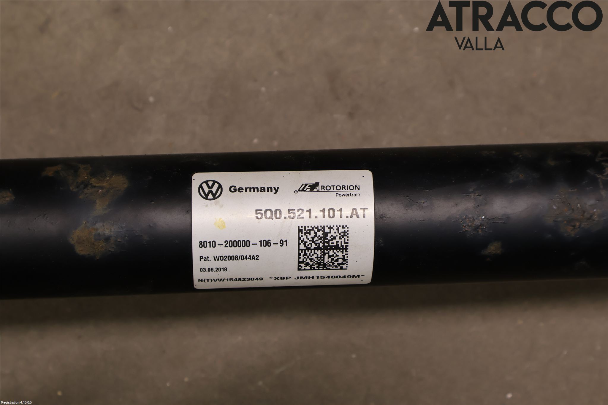 Volkswagen VW GOLF / E-GOLF VII 13-20 Mellanaxel Komp