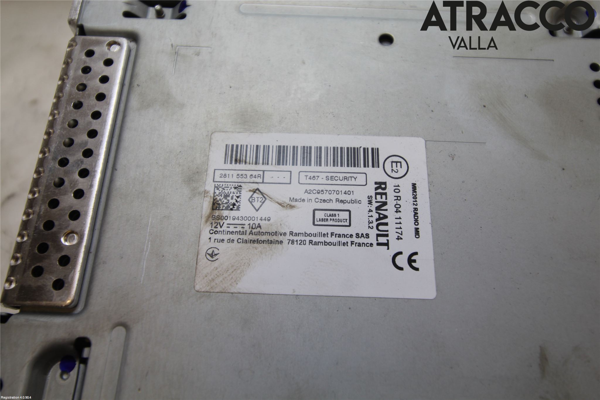 Nissan NV250 20-22 Cd Radio - Multimediapanel