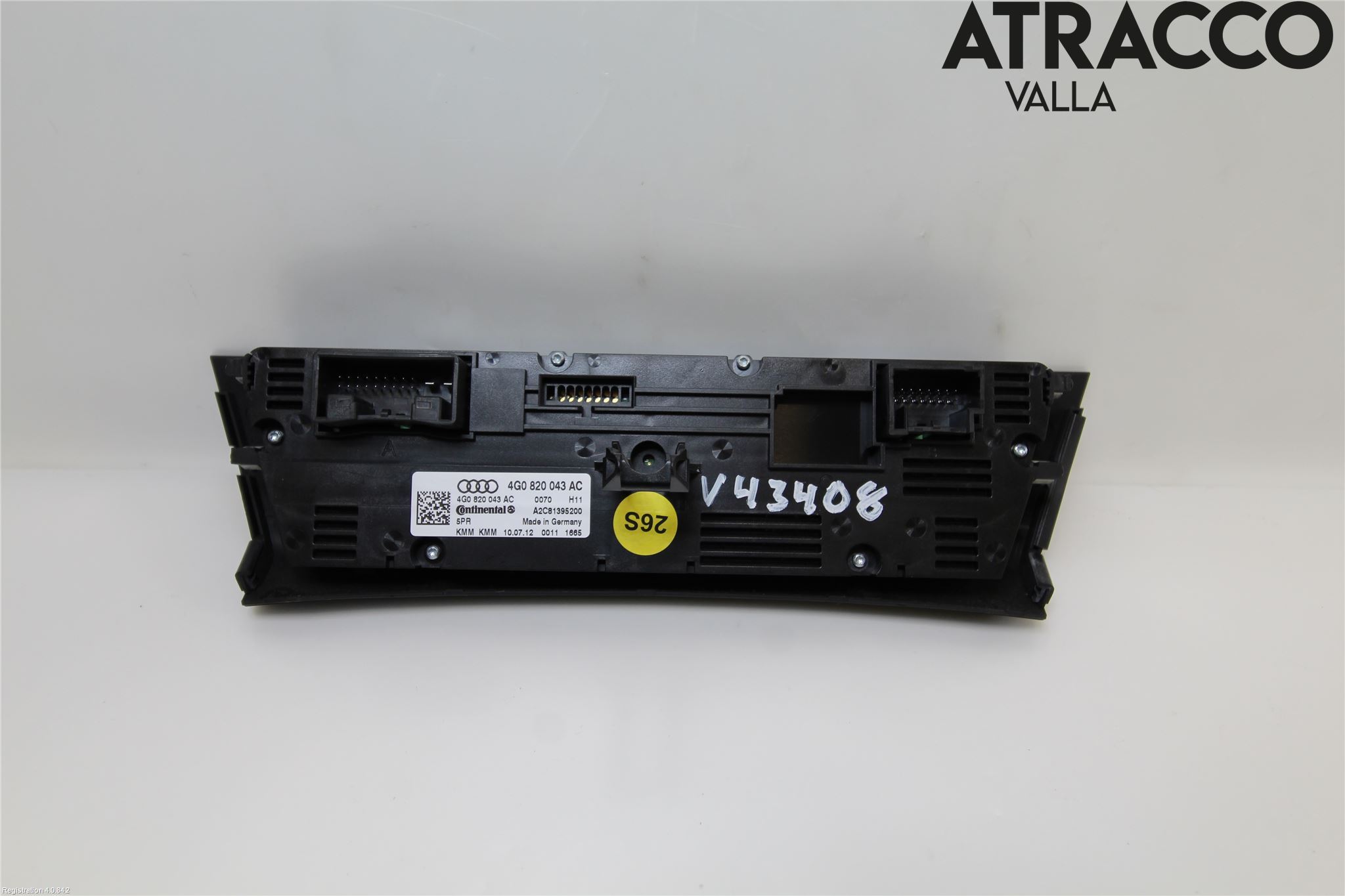 Audi A6/S6 4G 11-18 Ac Styrenhet Ac Manöveren