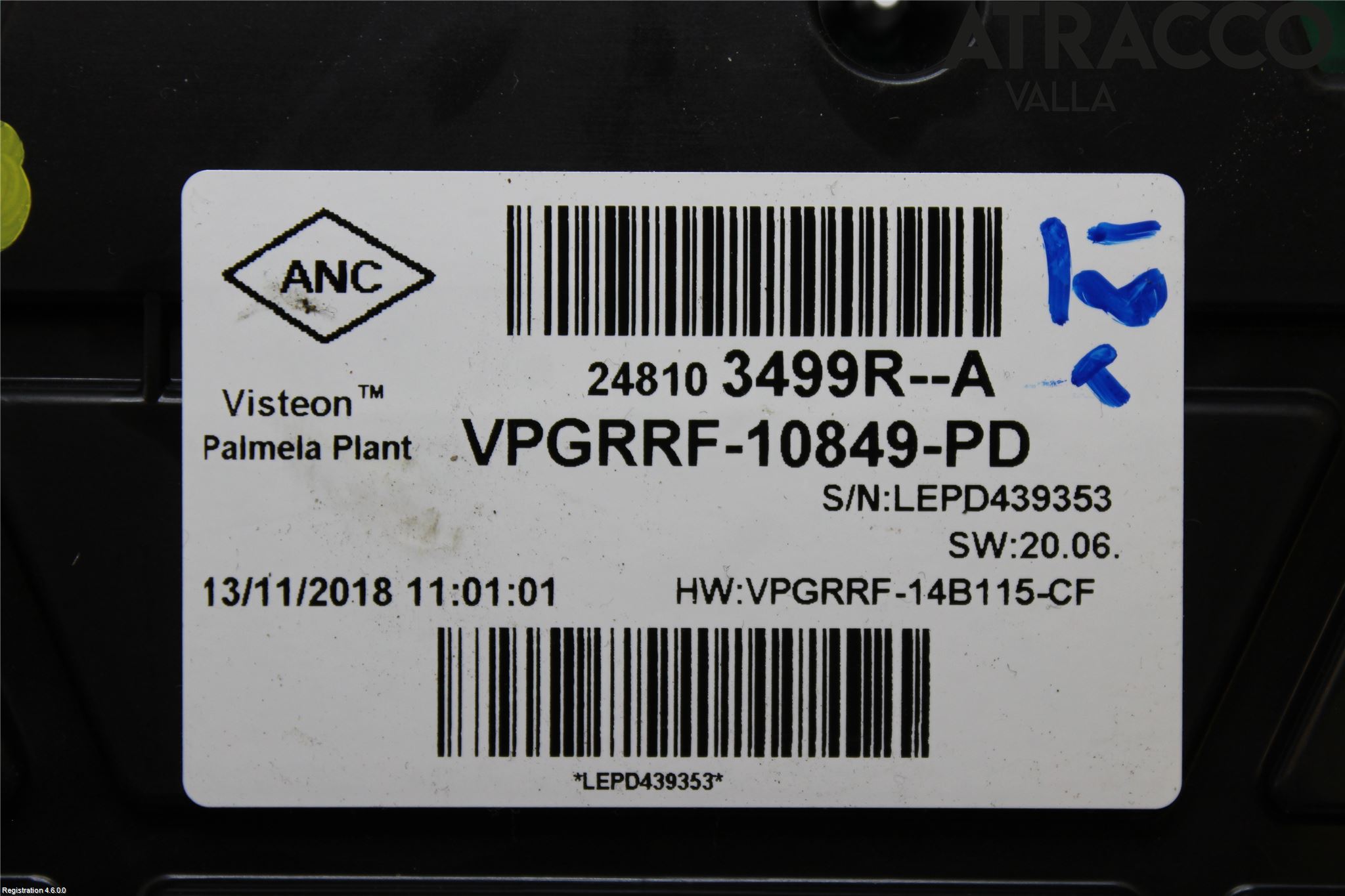 Renault CAPTUR 20-24 Instrument Komb