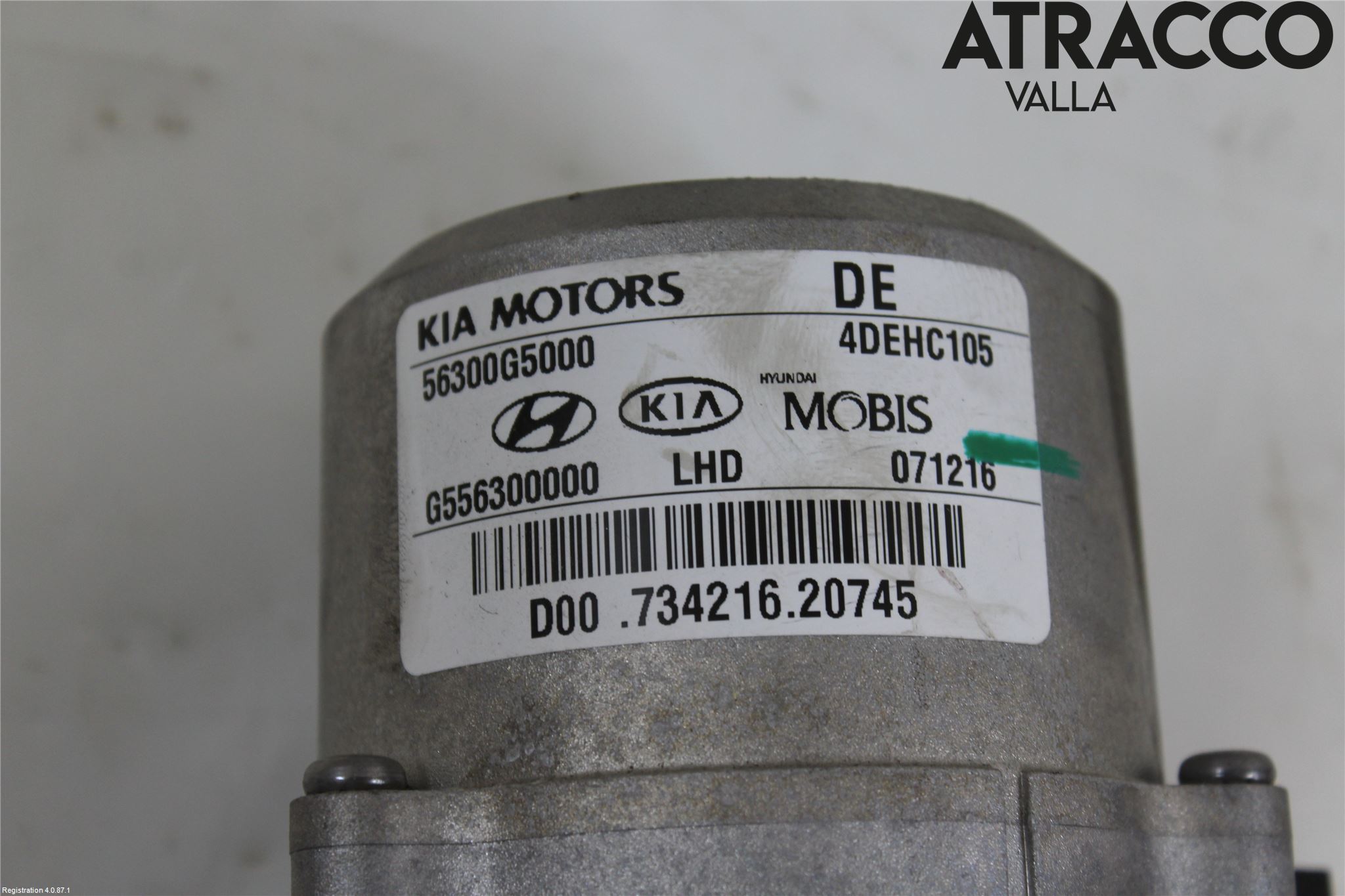 Kia NIRO (DE) 17-22 Rattaxelagg Med Inb Servo