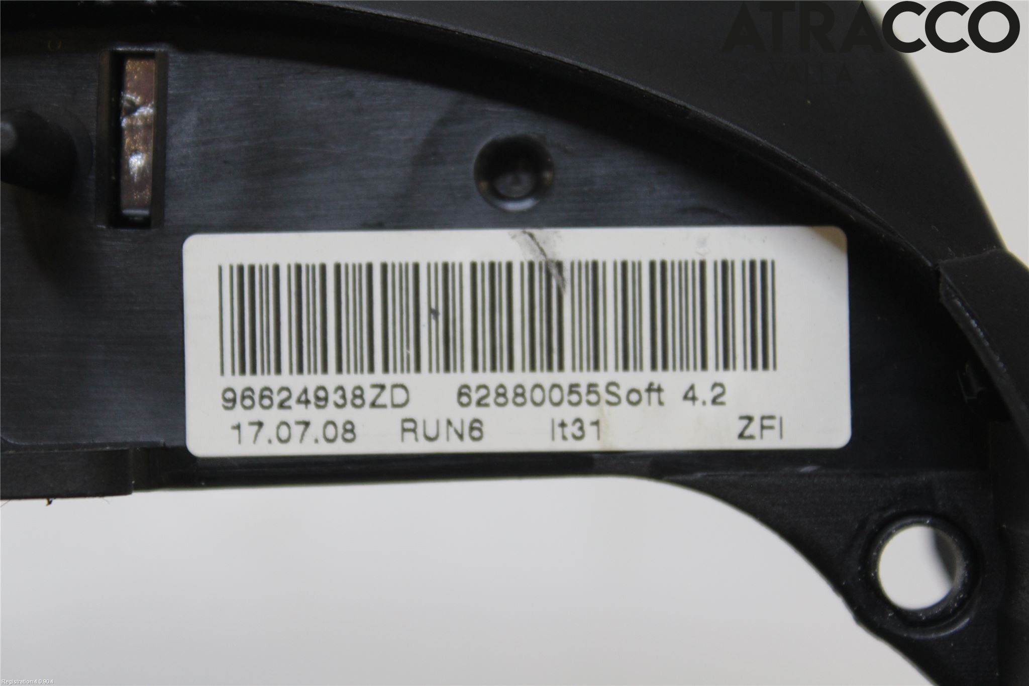 Citroen C4 PICASSO 06-13 Spak-Rattreglage Radio