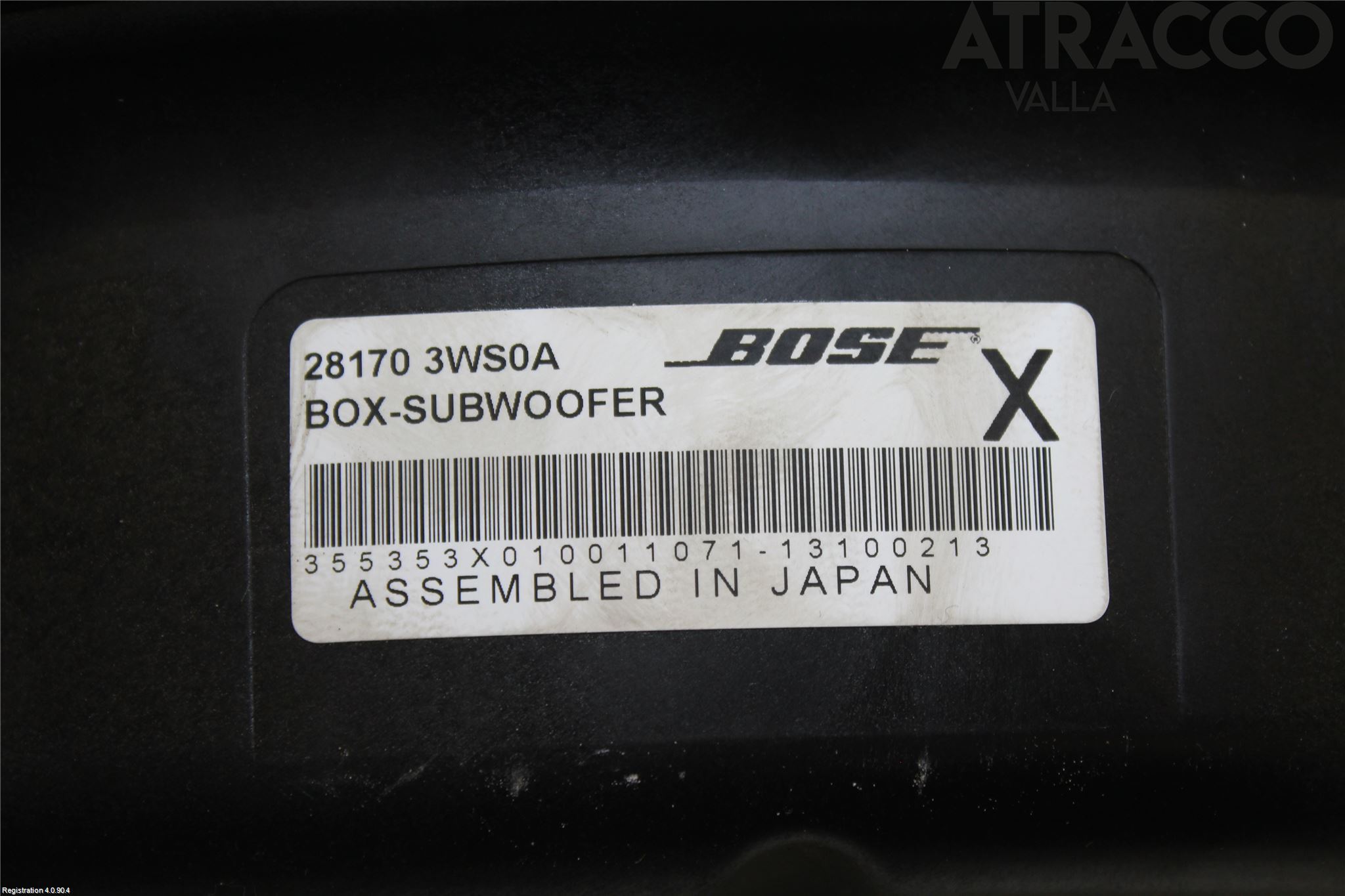 Nissan MURANO 09-15 Högtalare