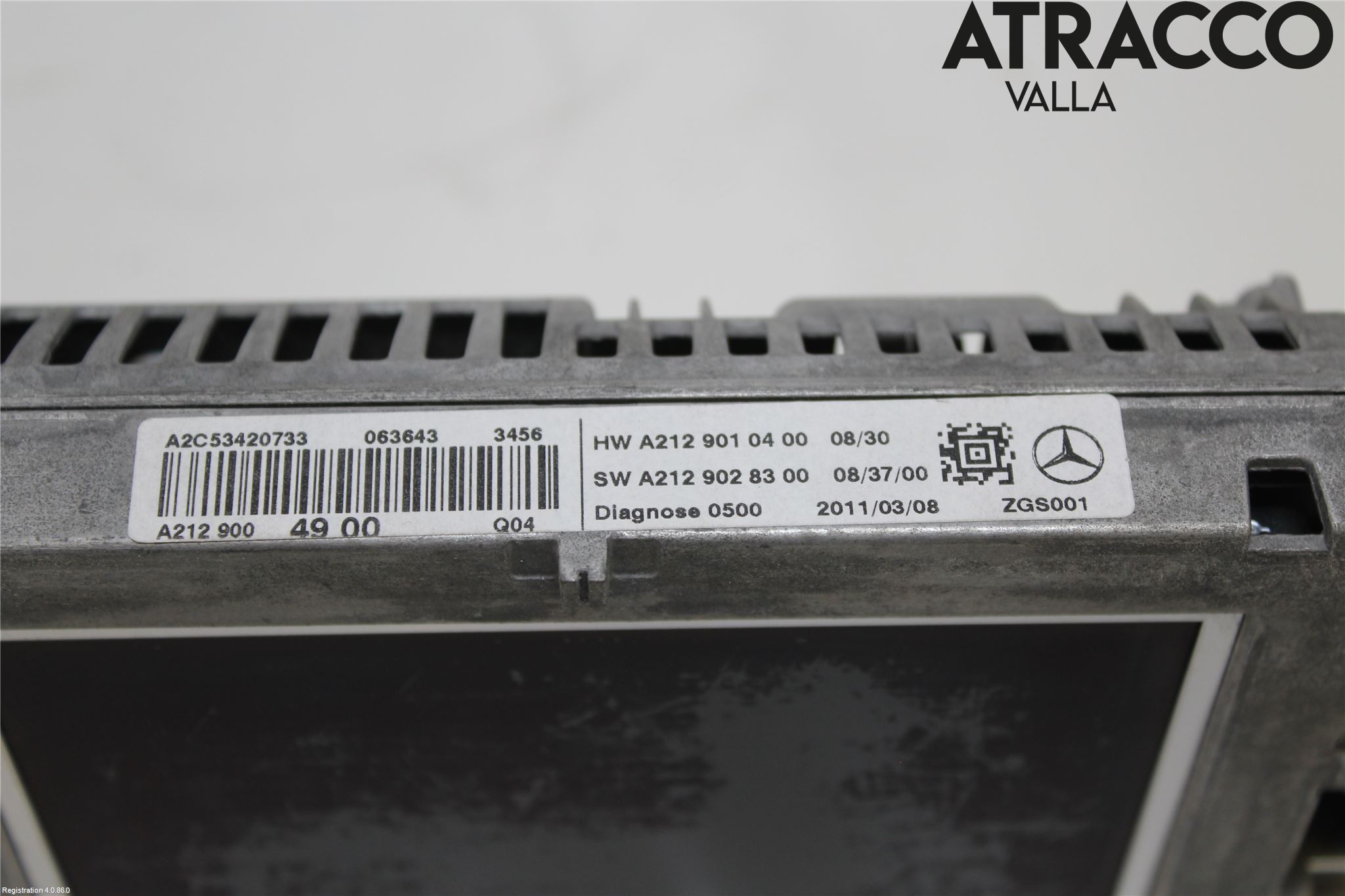 Mercedes-Benz MB E-KLASS (W212) 09-16 Multifunktionsdisplay