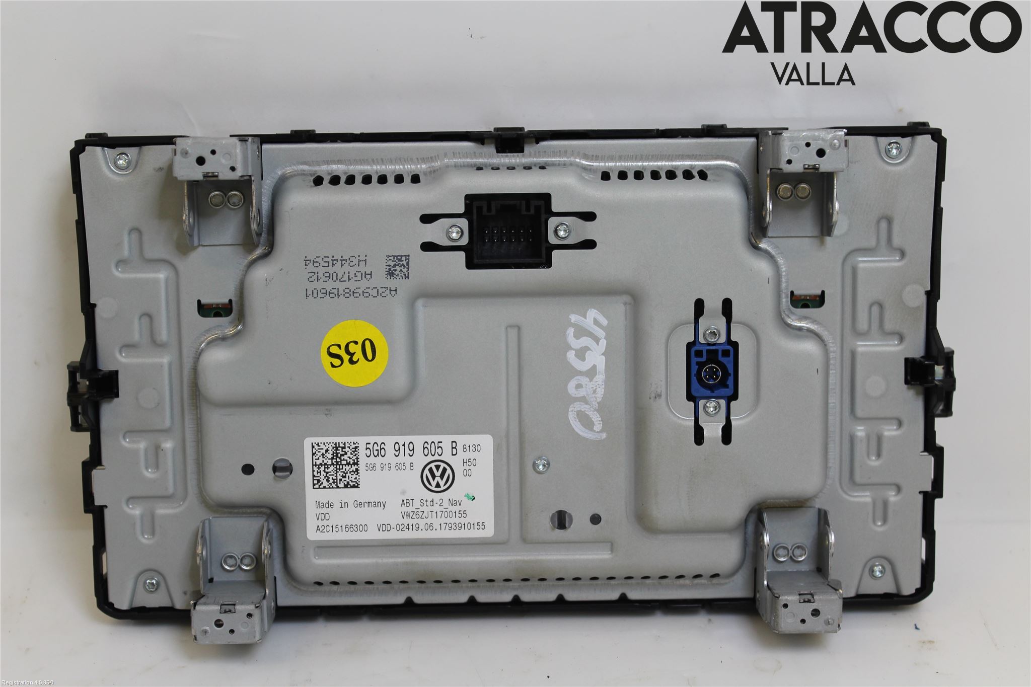 Volkswagen VW TIGUAN 16-24 Multifunktionsdisplay