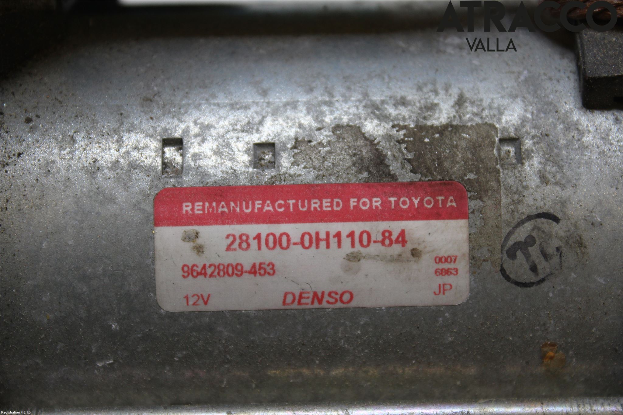 Toyota AVENSIS 03-06 Startmotor