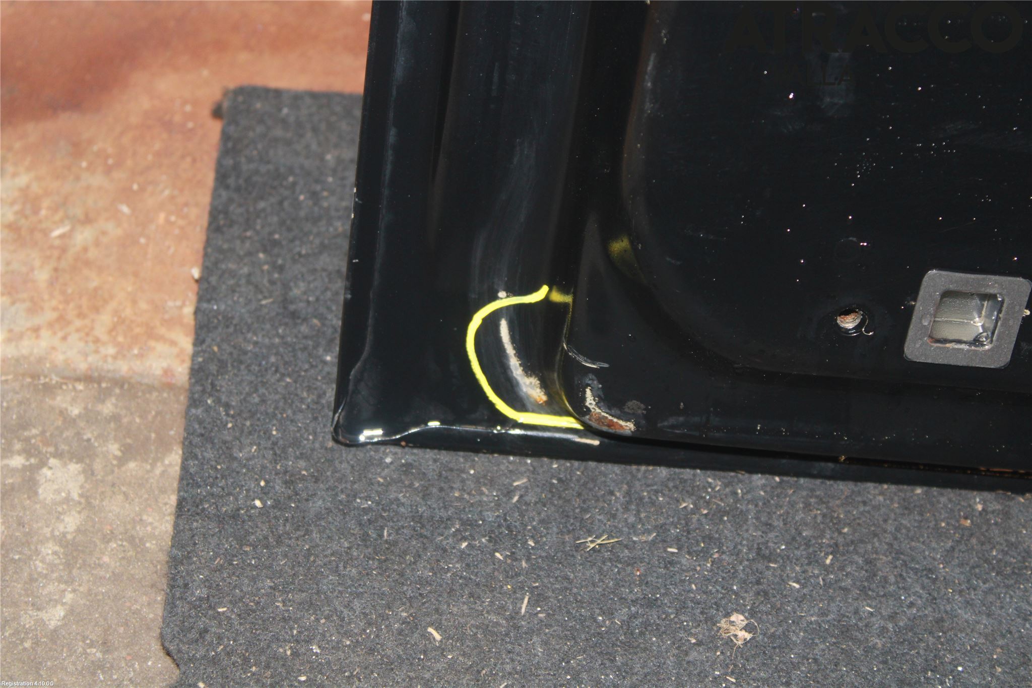 Peugeot PARTNER 08-15 Dörr Bak Van-Skåp Vänster