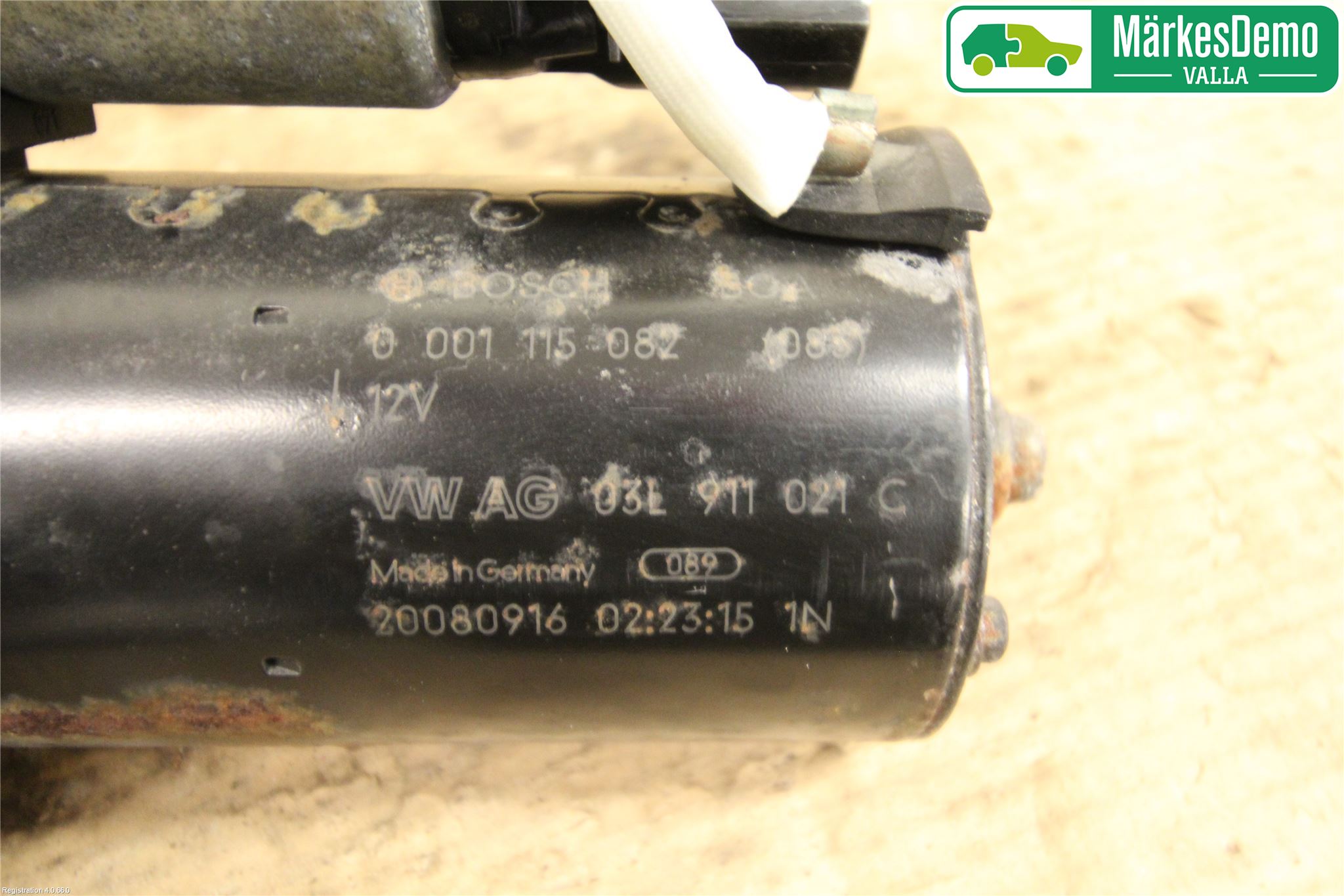 Audi A4/S4 08-11 Startmotor Diesel