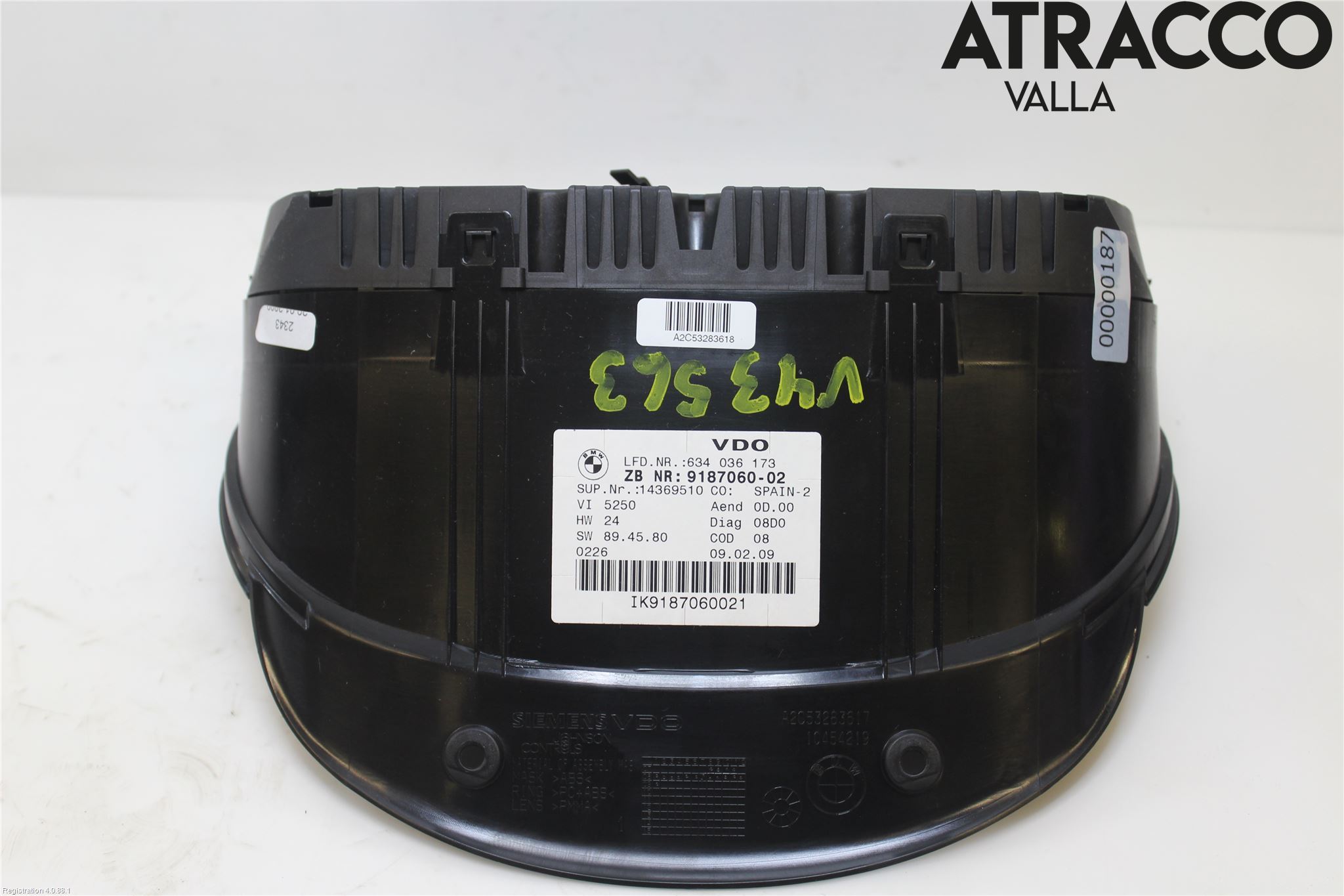 BMW 3 E90/91 SED/TOU 05-12 Instrument Komb
