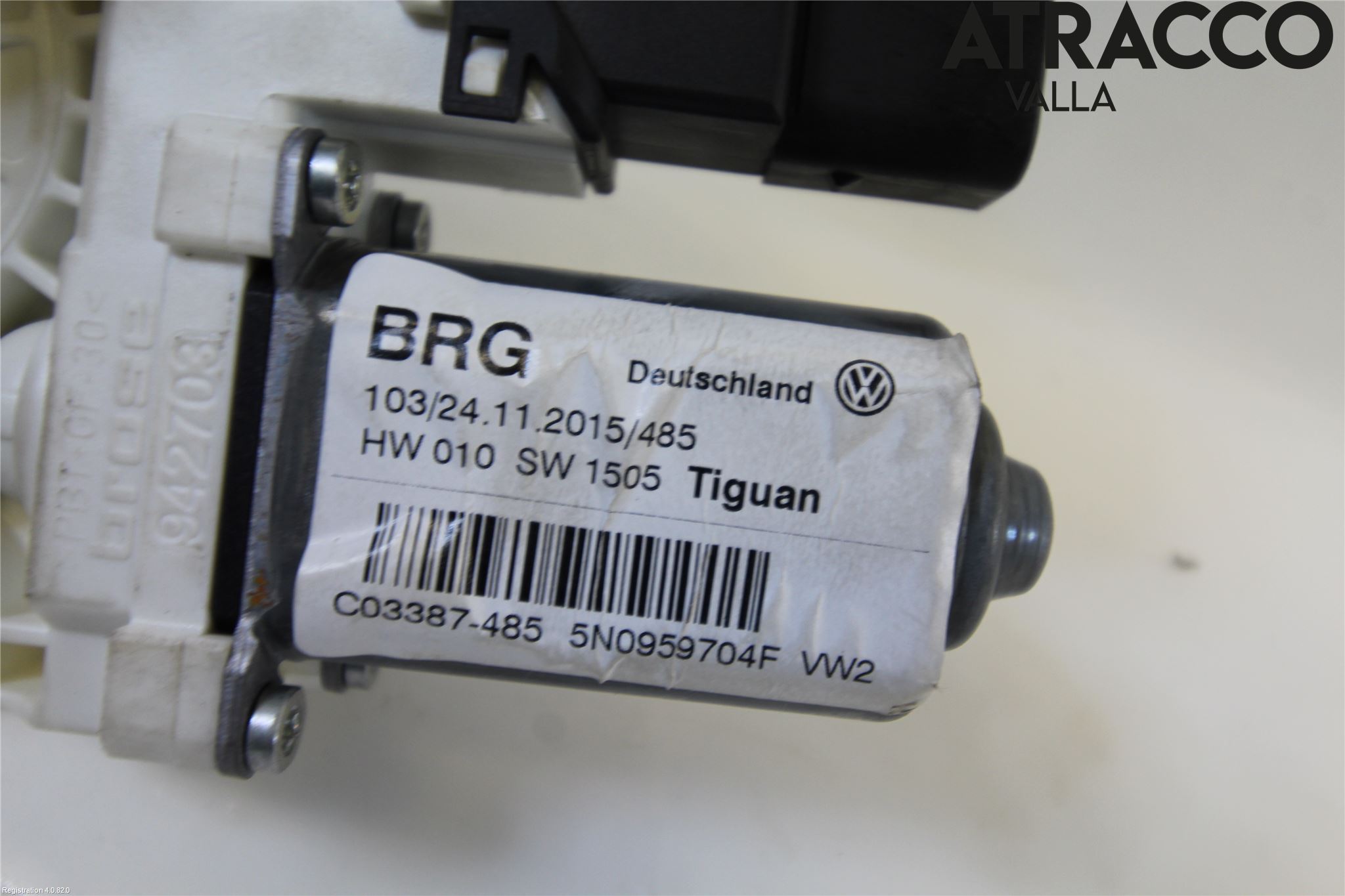Volkswagen VW TIGUAN 07-16 Fönsterhissmotor