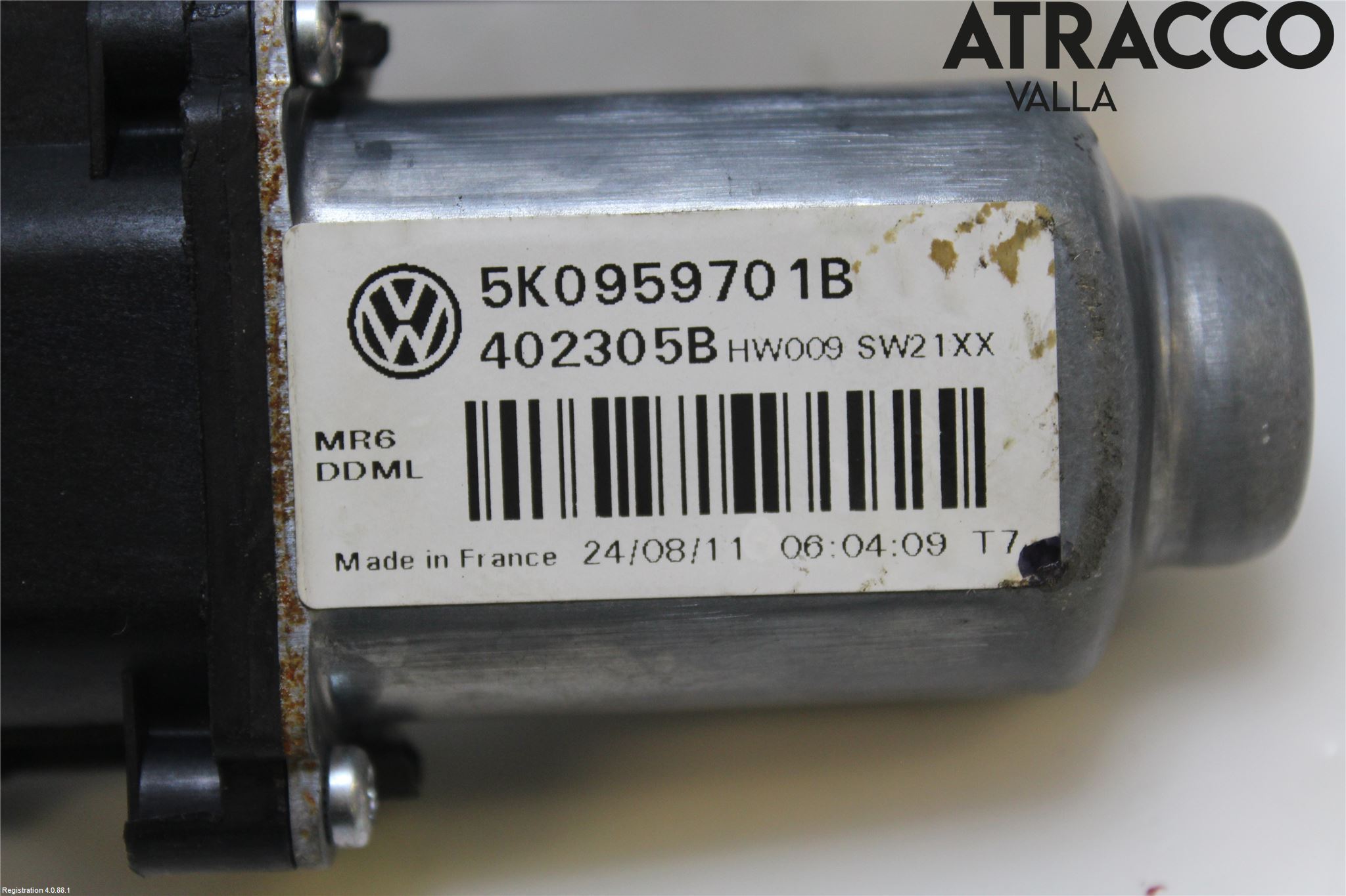Volkswagen VW GOLF VI 09-13 Fönsterhissmotor