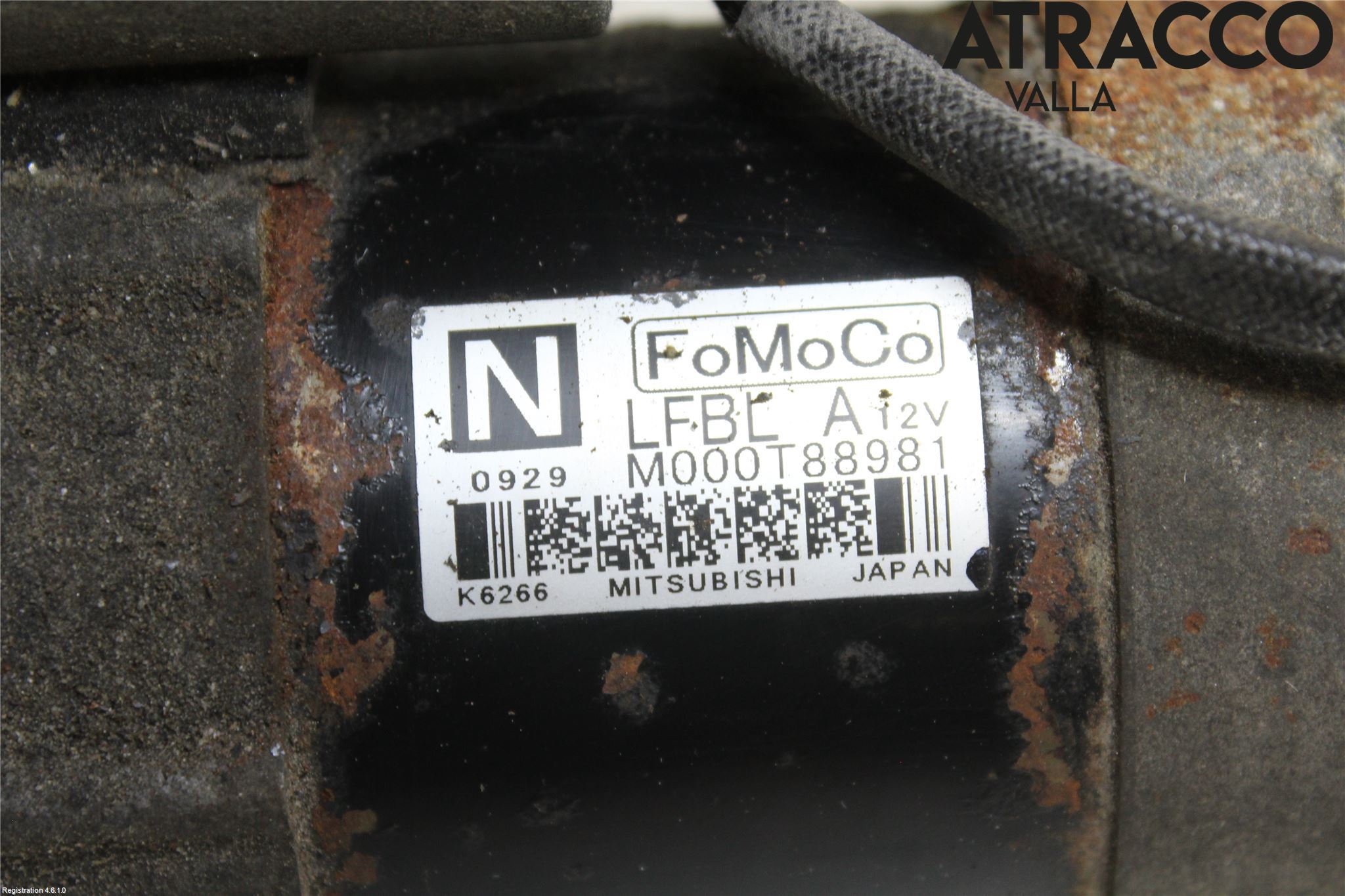 Mazda 5 10-18 Startmotor