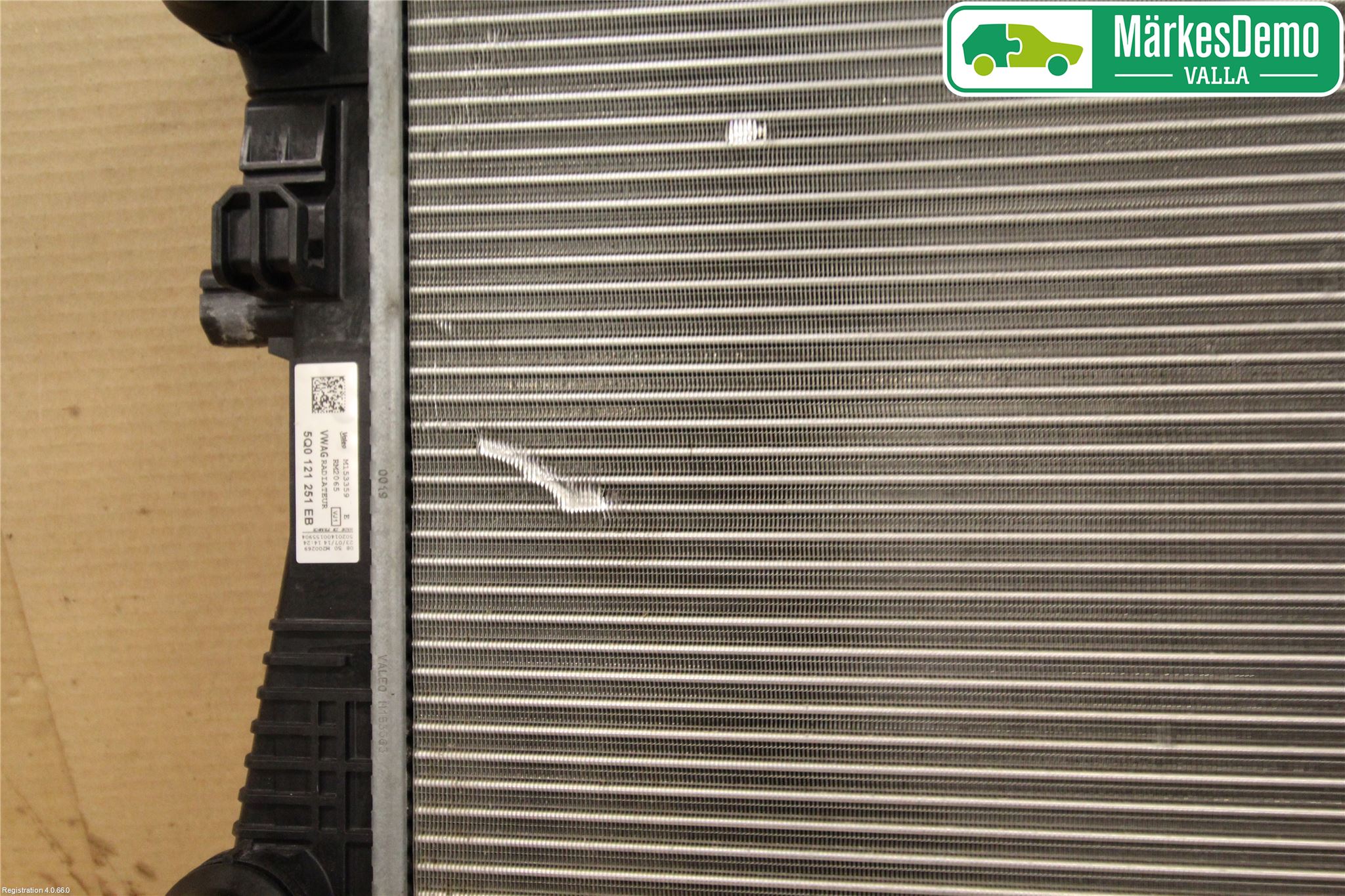 Skoda SUPERB 09-15 Kylare Man