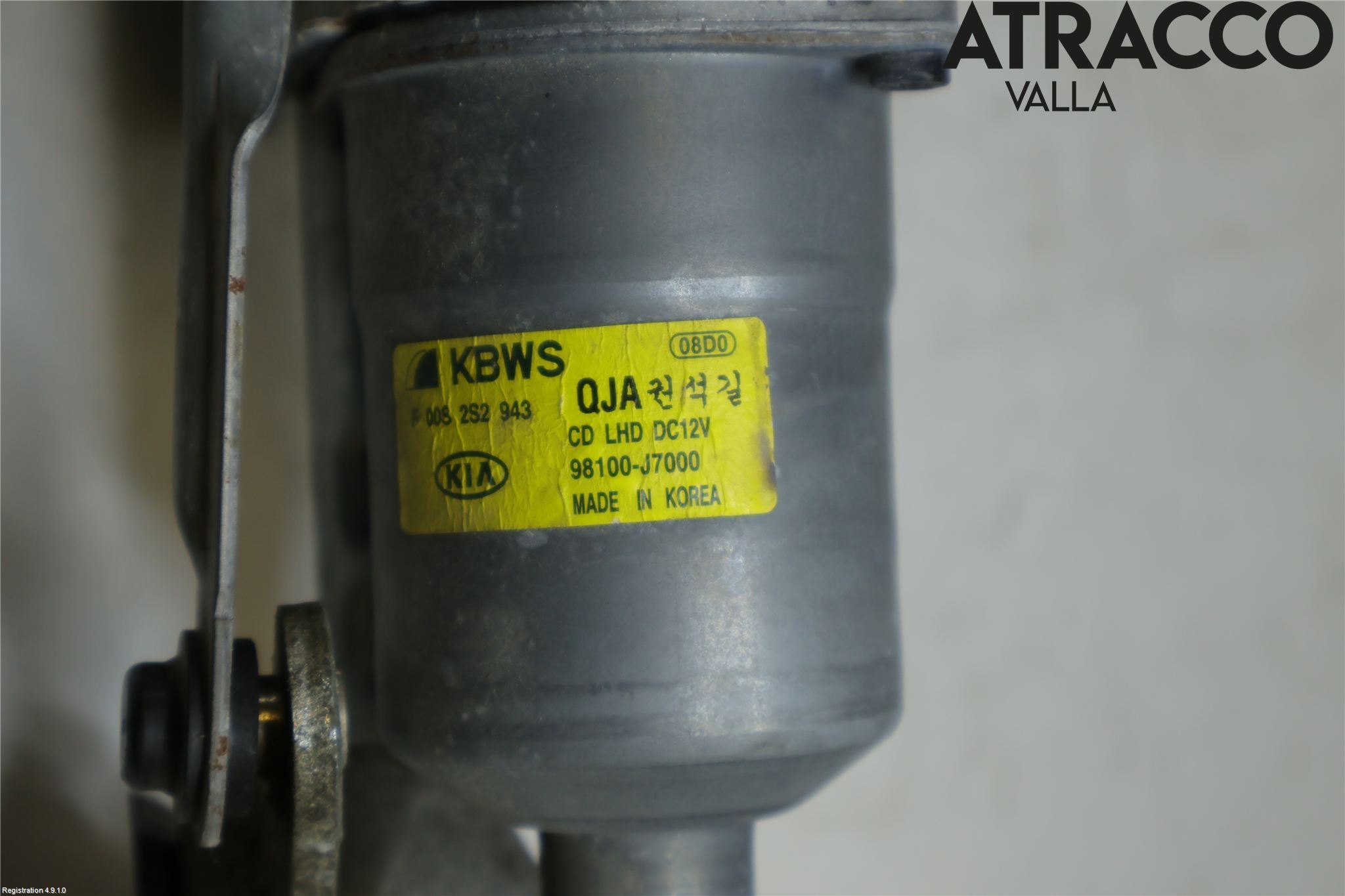 Kia CEED/CEED SW 19- Torkarmekanism Vindruta