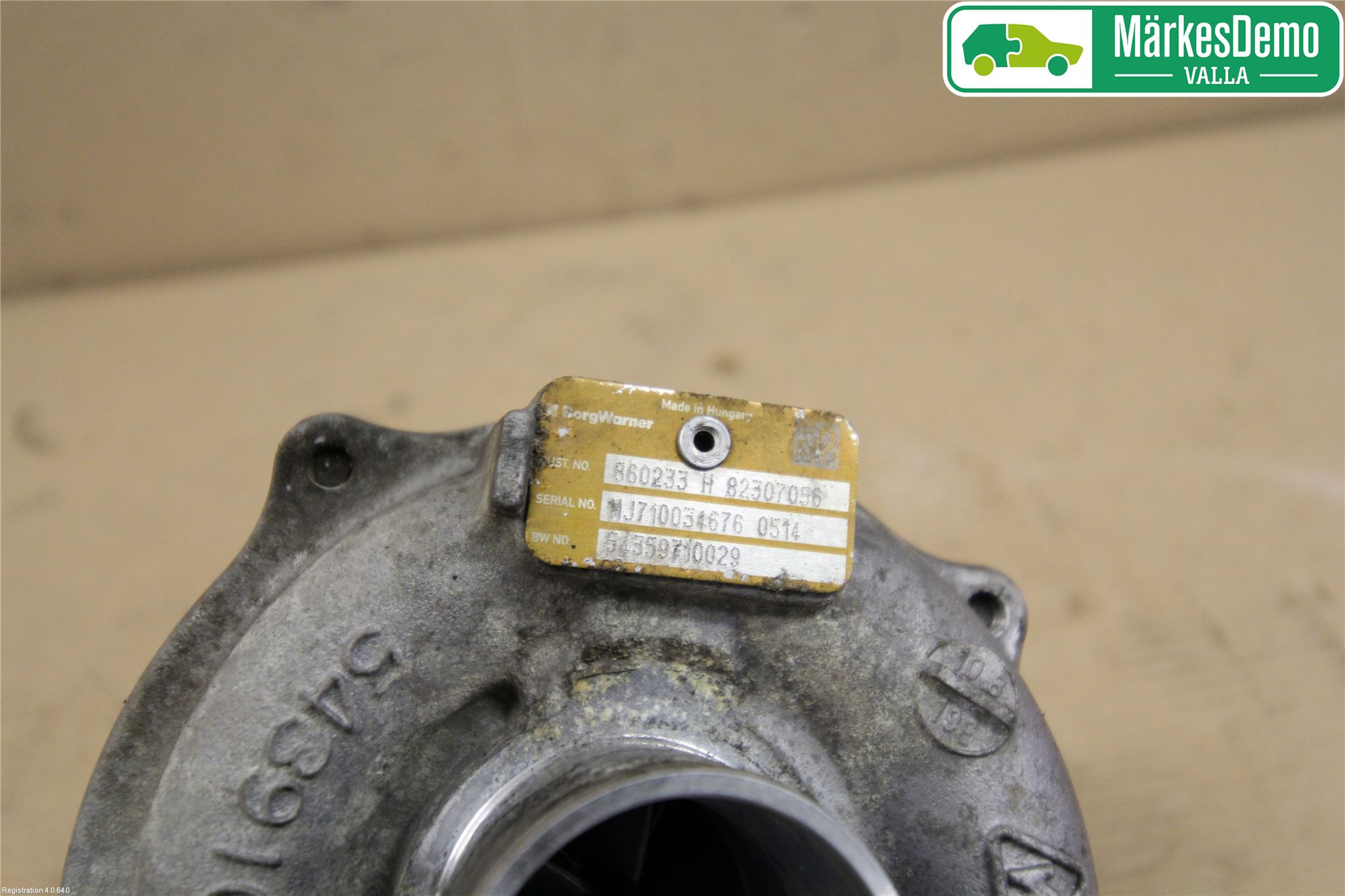 Nissan NV200/NV200 COMBI Turboaggregat