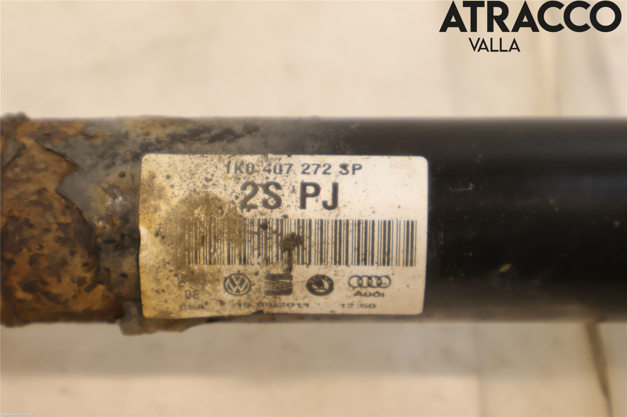 Volkswagen VW GOLF VI 09-13 Drivaxel Fram Höger
