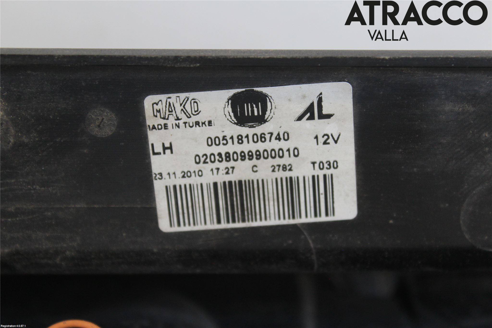 Fiat DOBLO CARGO Bakljus Vänster